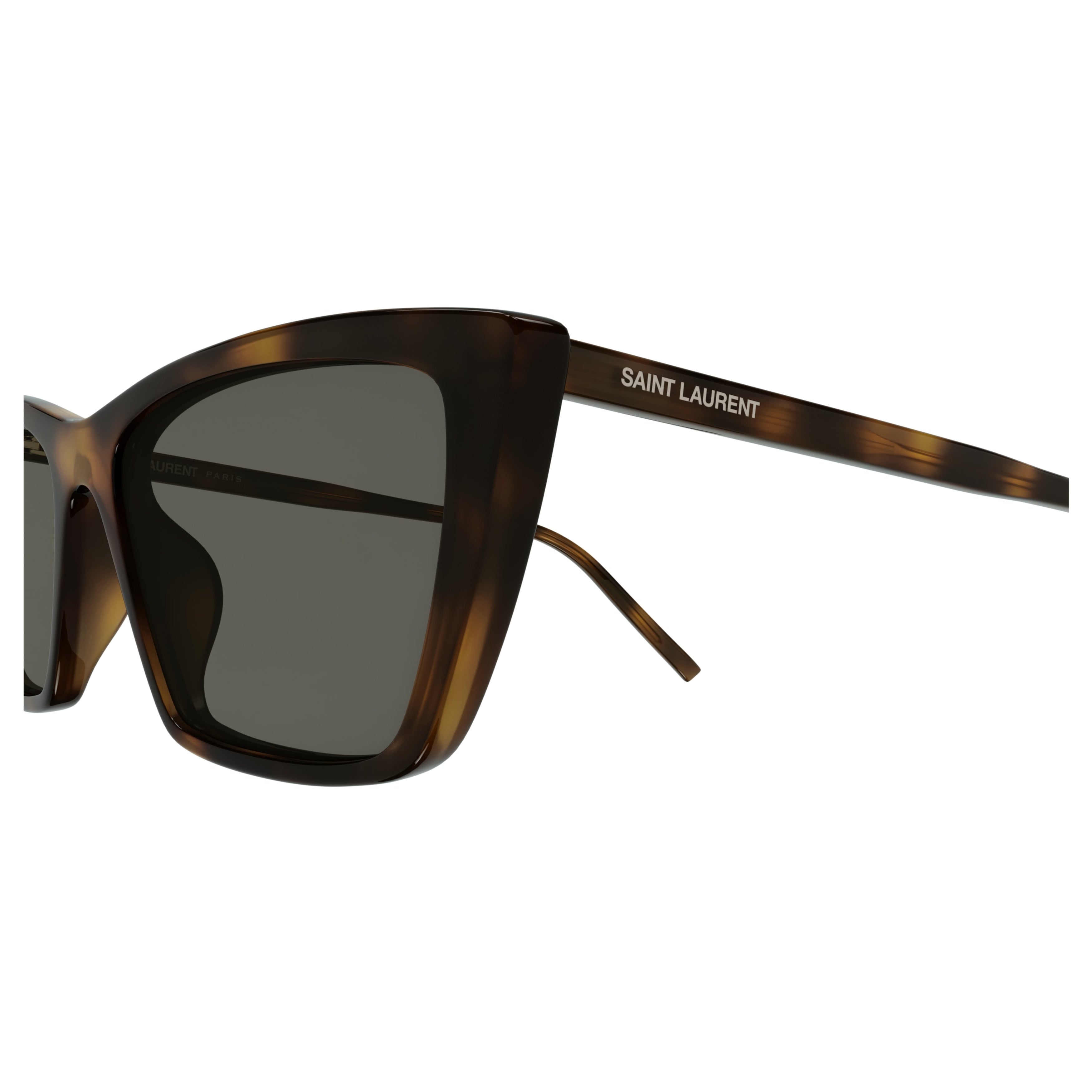Sl 737 Mica Thin Angular Tortoiseshell Cat-Eye Sunglasses