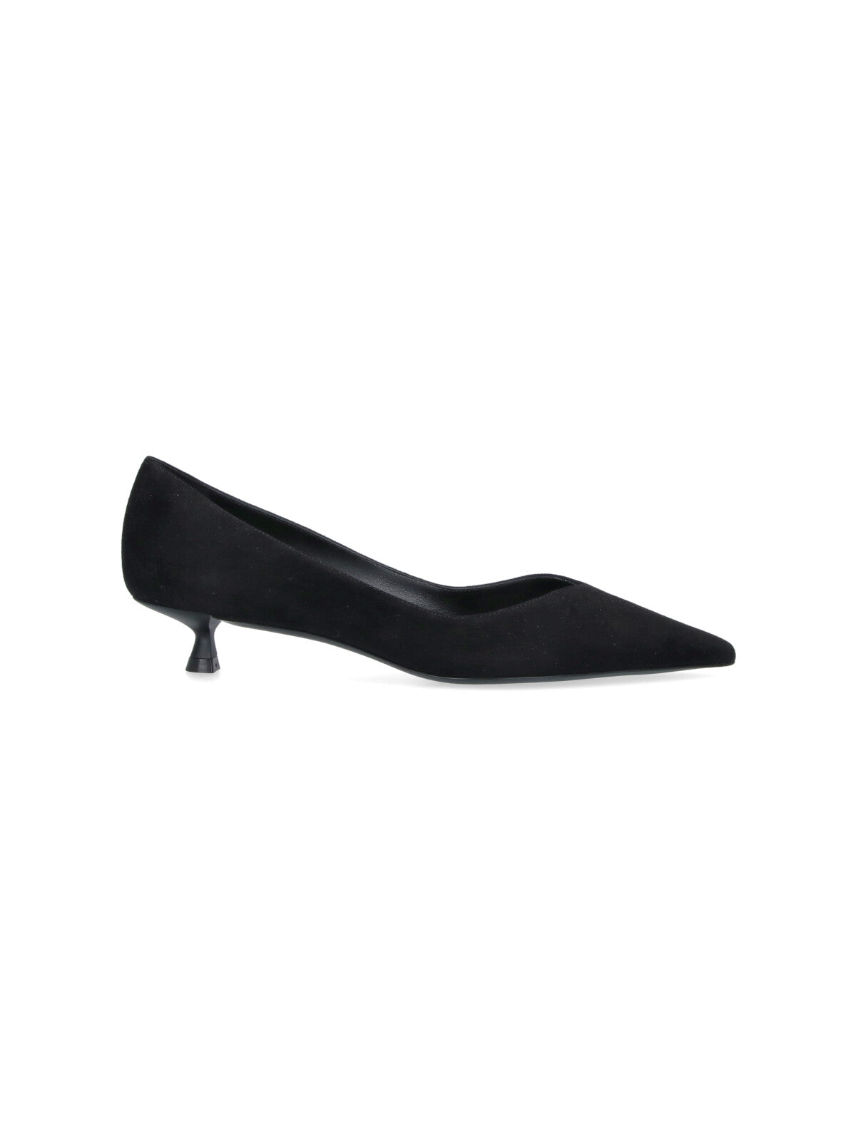 Black Eva 35 Goat Leather Pumps