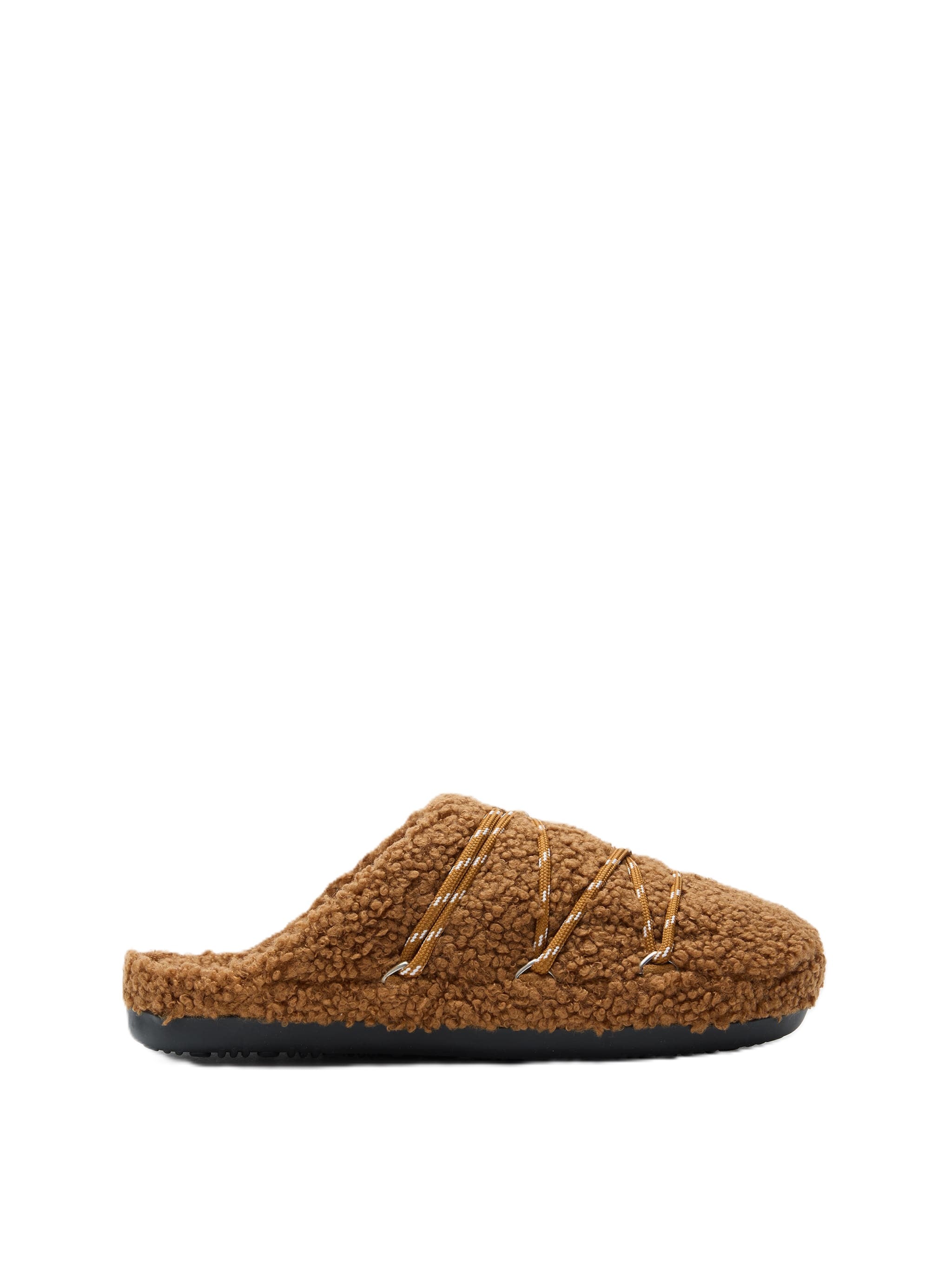 Brown Teddy Slippers