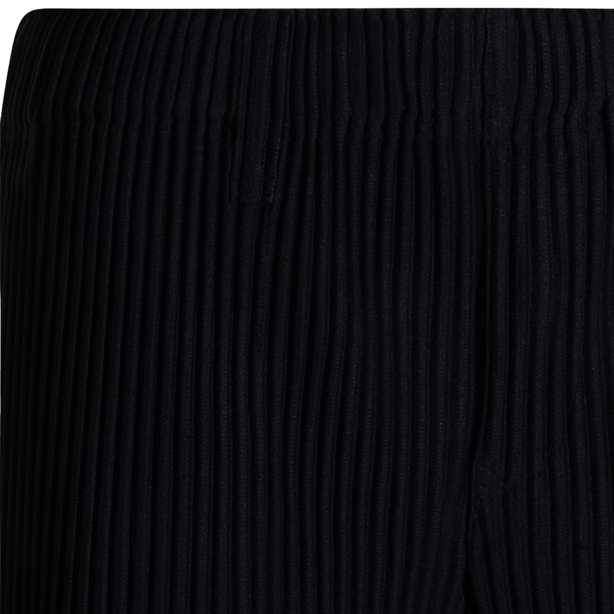 Straight-Leg Trousers with Distinctive Pleated Texture
