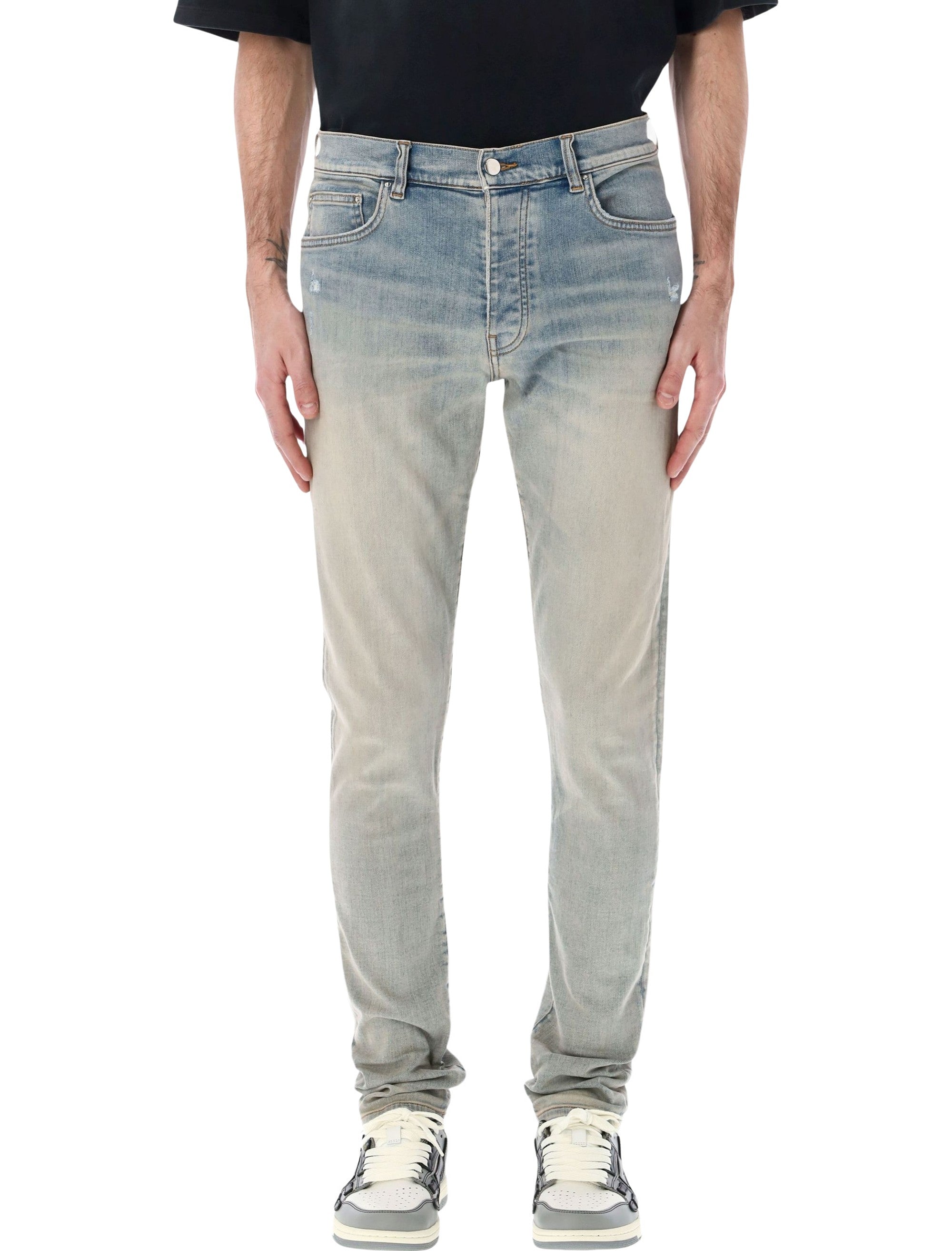 Skinny Fit Stack Jeans With Extended Inseam
