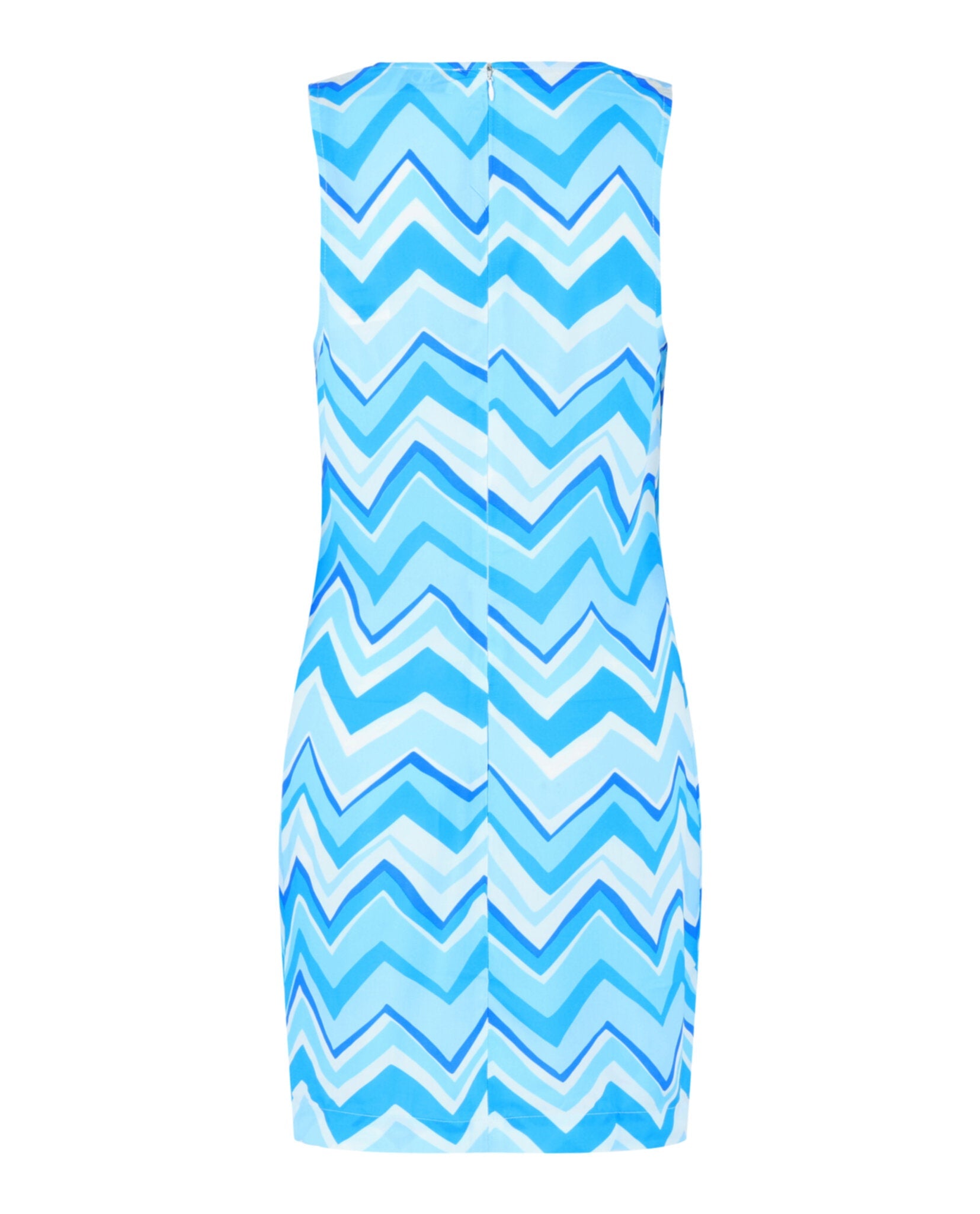Zigzag Print Mini Dress
