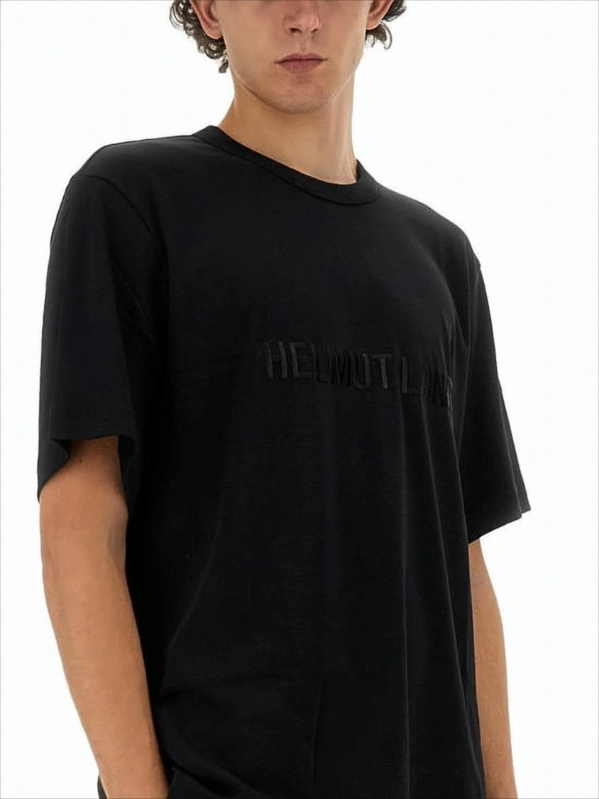 Short-Sleeve T-Shirt with Embossed Logo