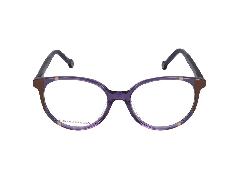 Eyeglasses Carolina Herrera CH 0067 E53 Viola Marrone 52/17/145