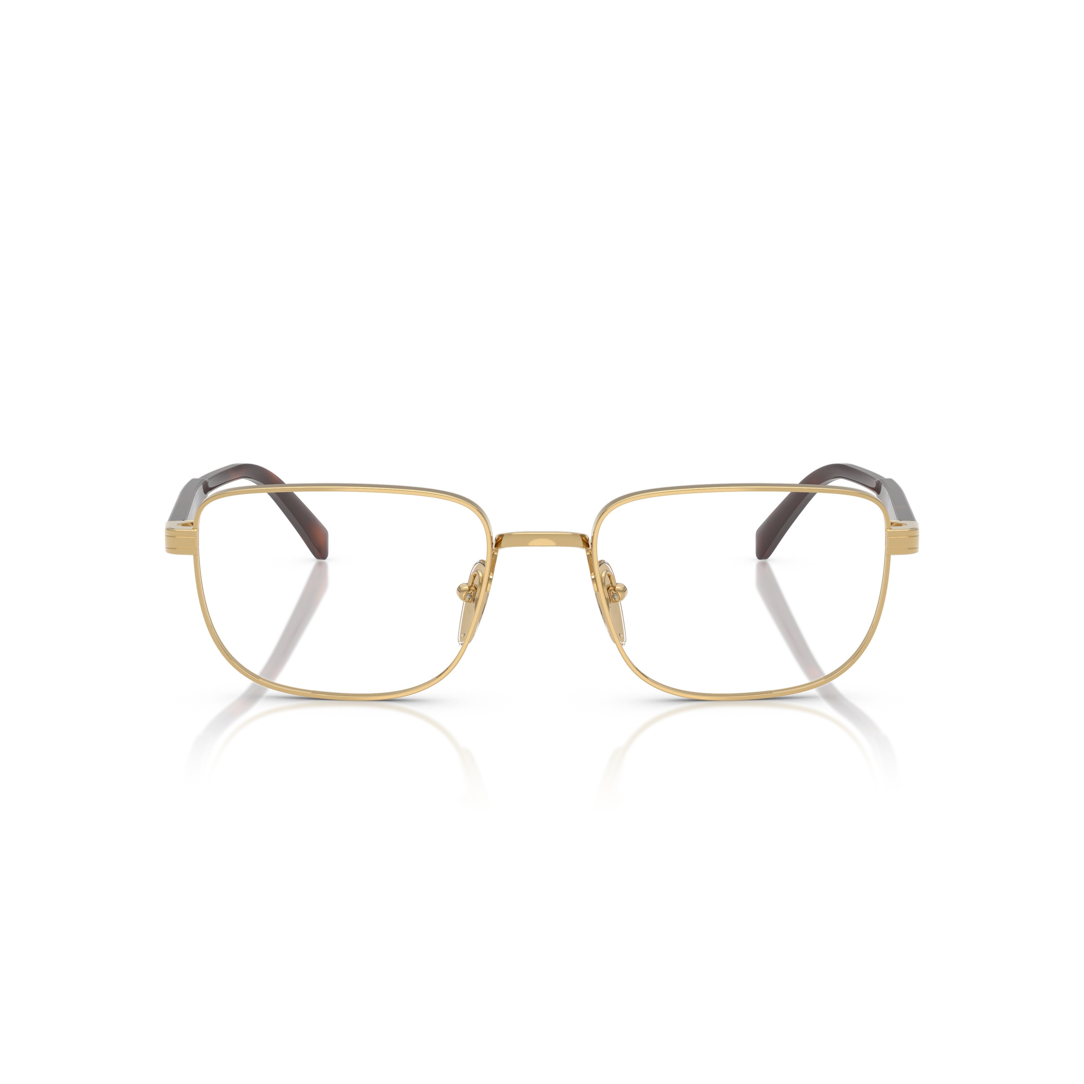0pr B51v Rectangular Aluminum Eyeglasses