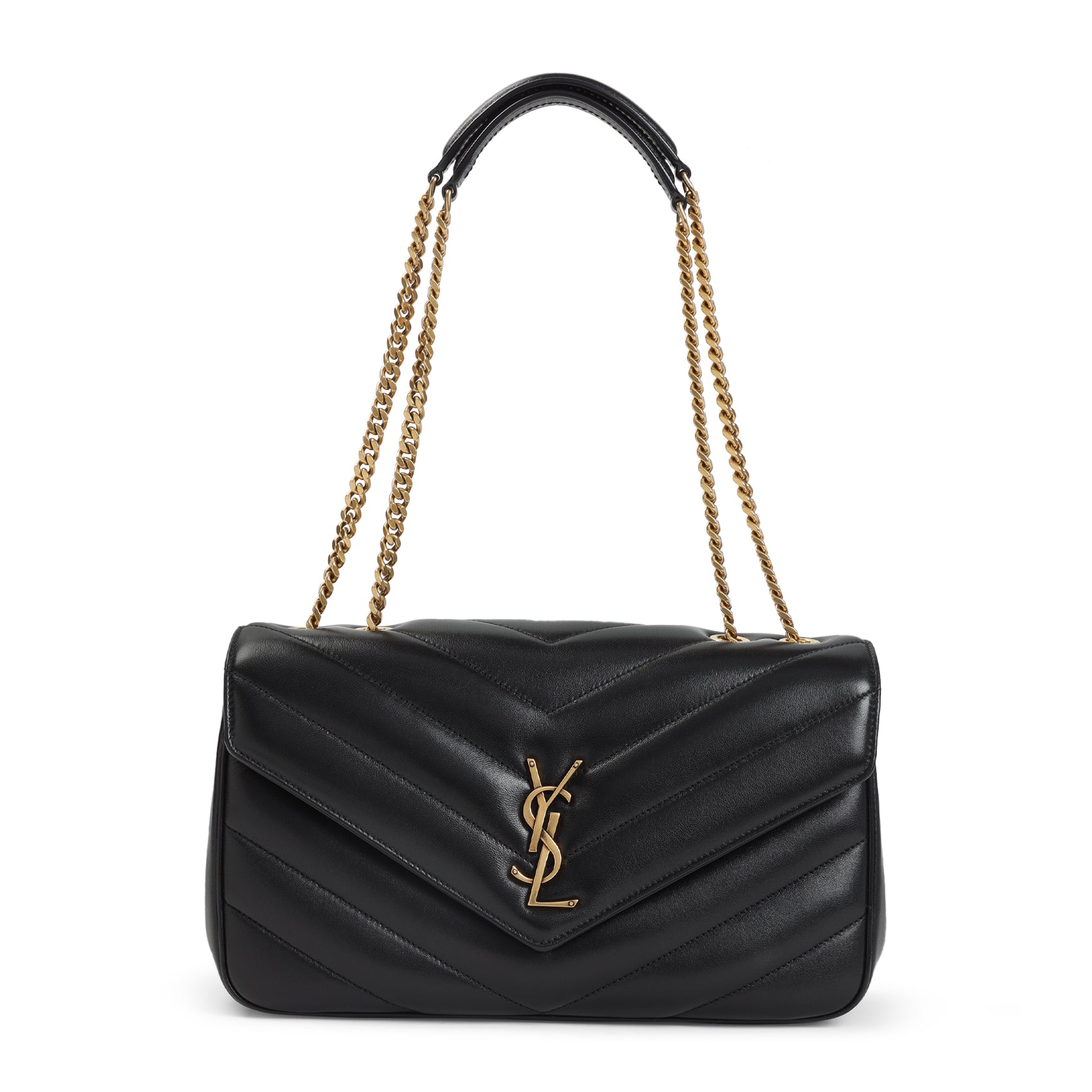 Quilted Matelasse Leather Shoulder Bag