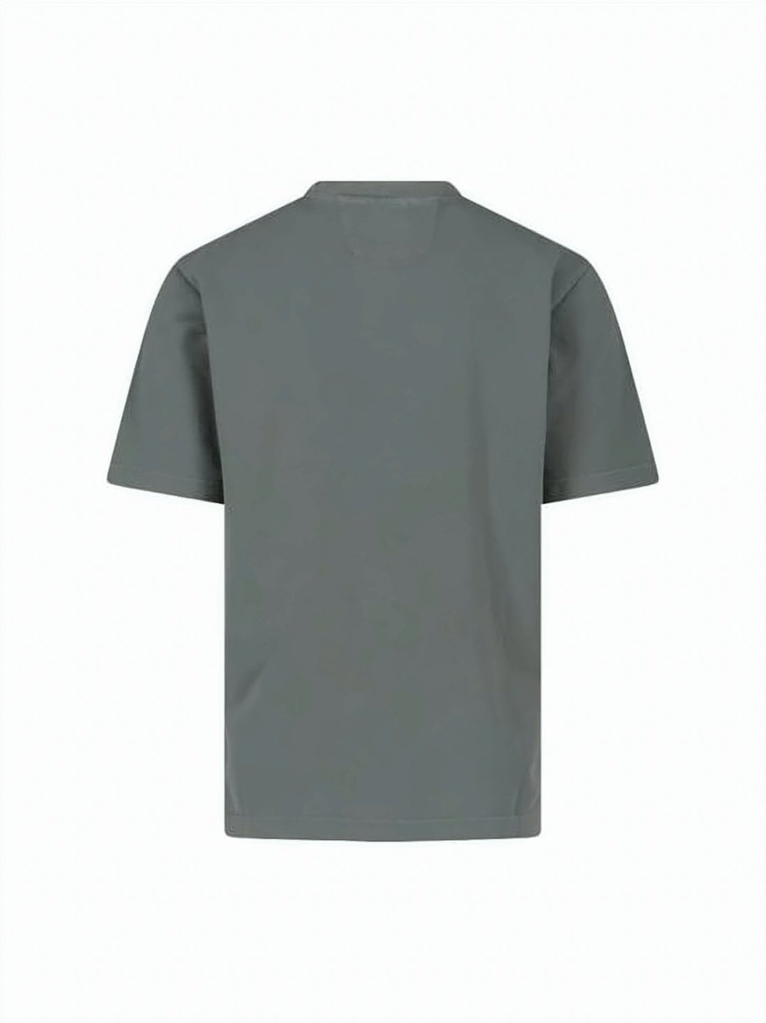 Relaxed Fit Grey T-Shirt with Textured Fabric