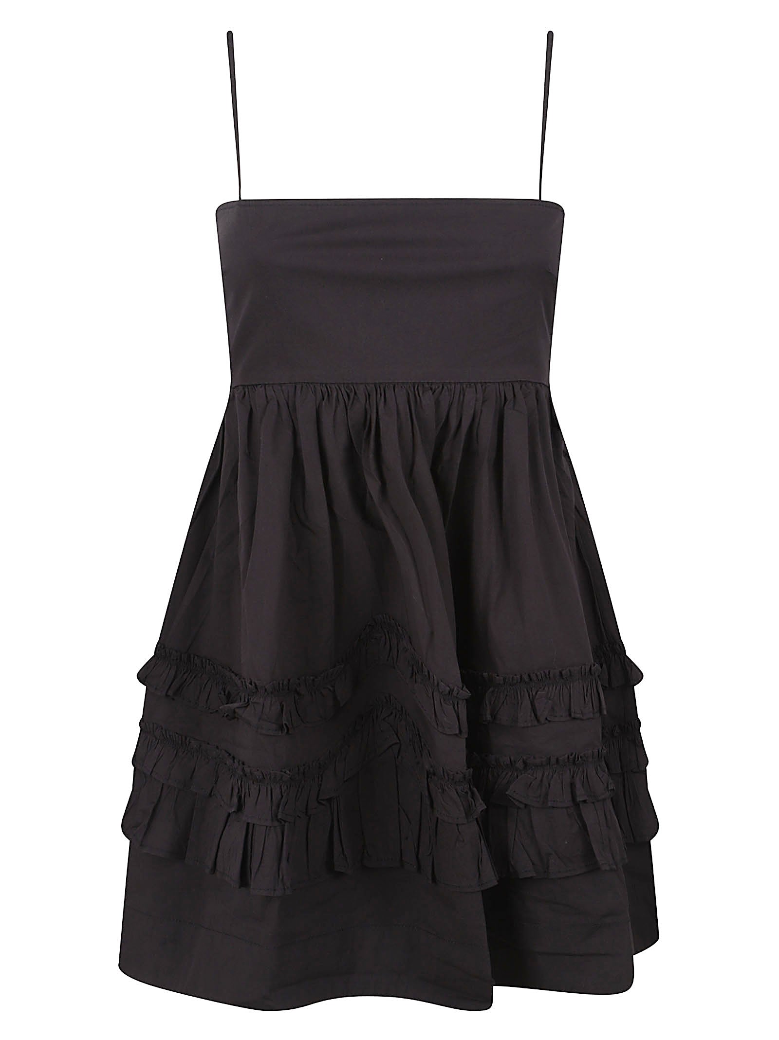 Mini Dress with Spaghetti Straps