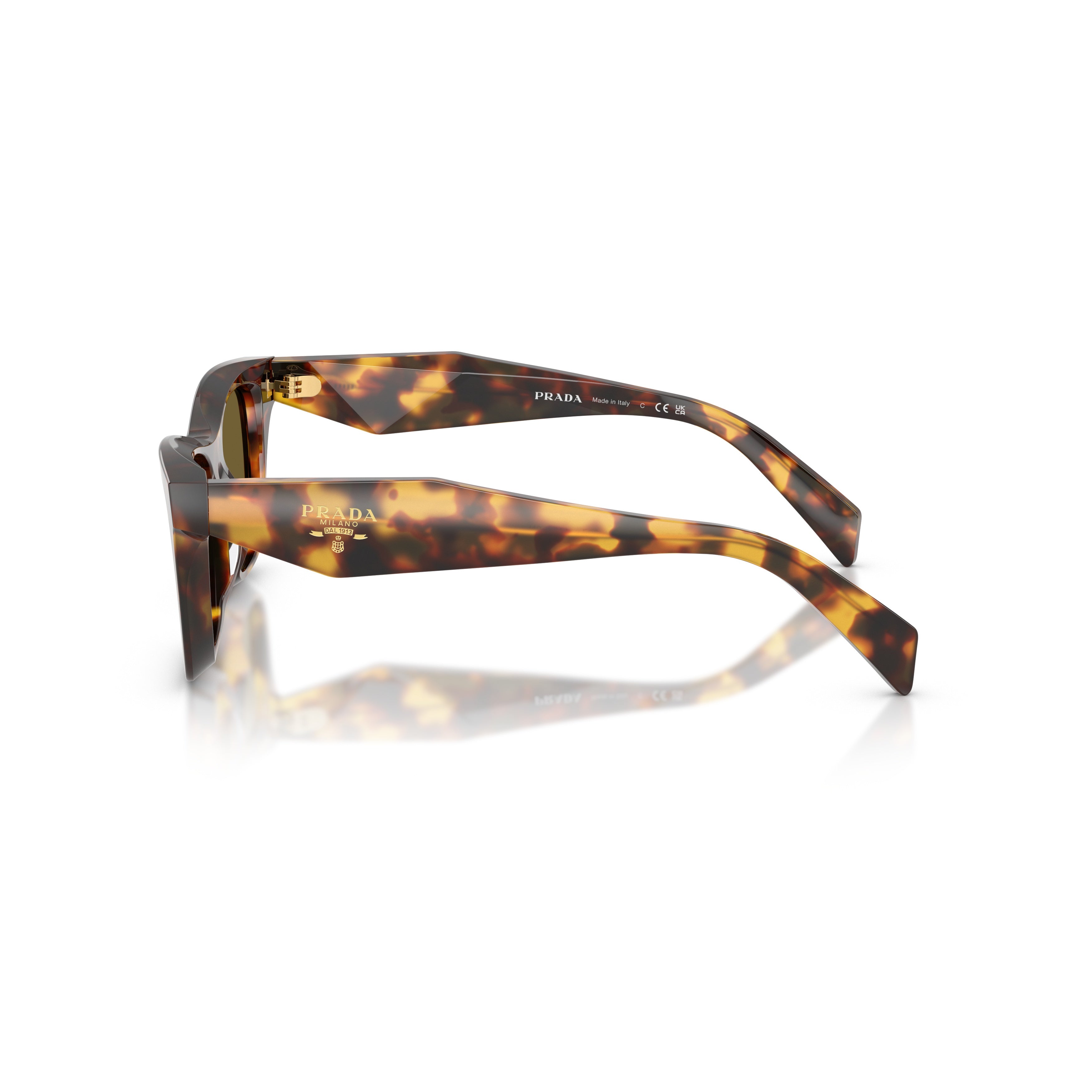 0pr C07s Square Frame Tortoiseshell Sunglasses