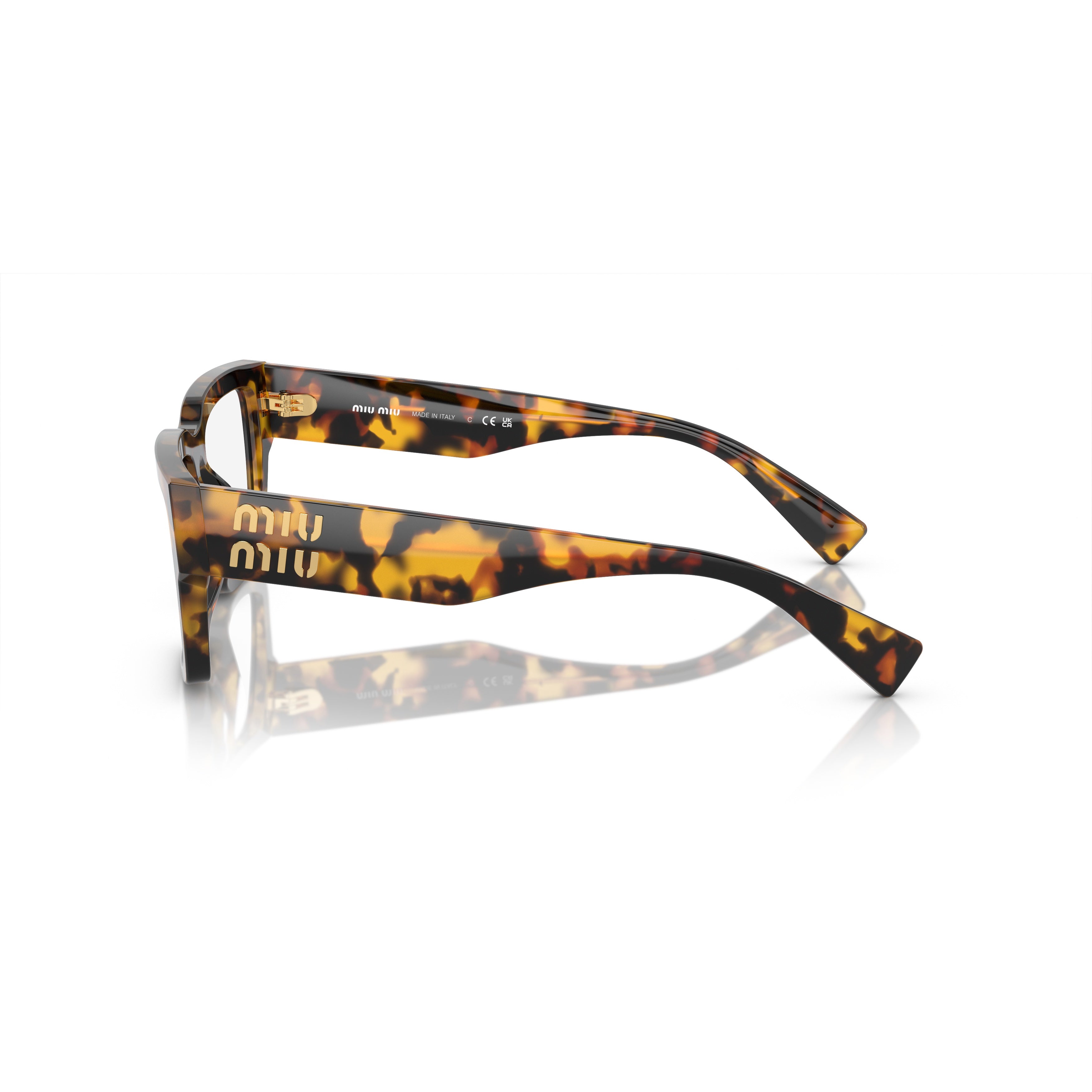 0mu 02xv Oversized Square Frame Tortoiseshell Acetate Sunglasses