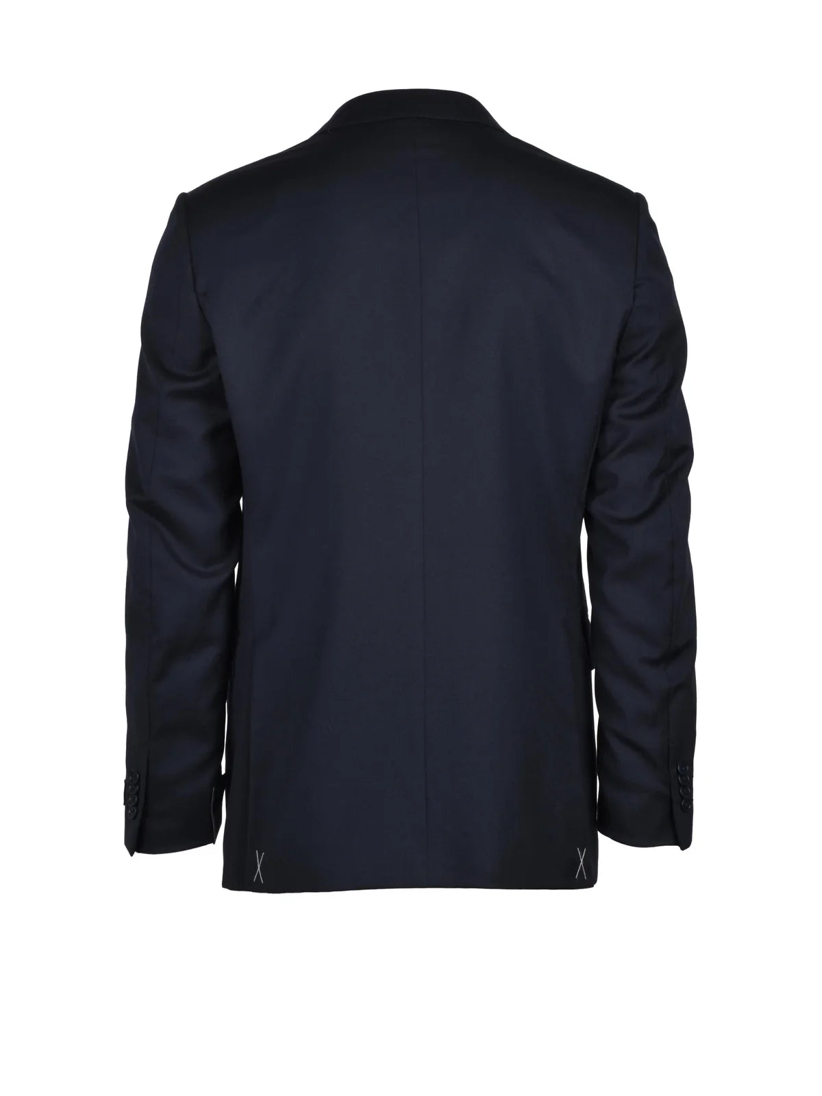 Navy Blue Wool Sartorial Men Suit