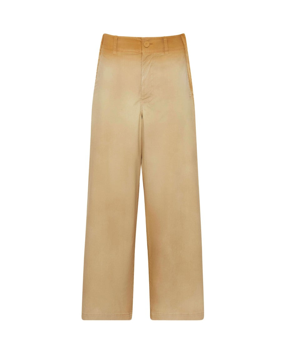 Pinch Seam Garment Dye Trousers
