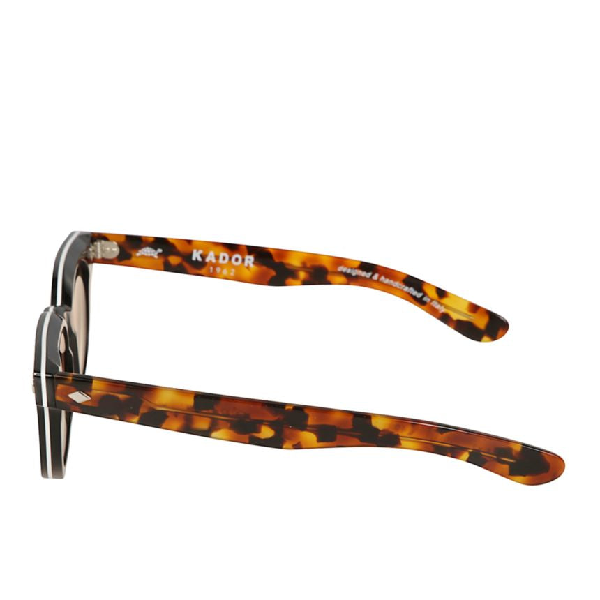 Orbit Bold Gradient Brown Tinted Sunglasses with Tortoiseshell Temples