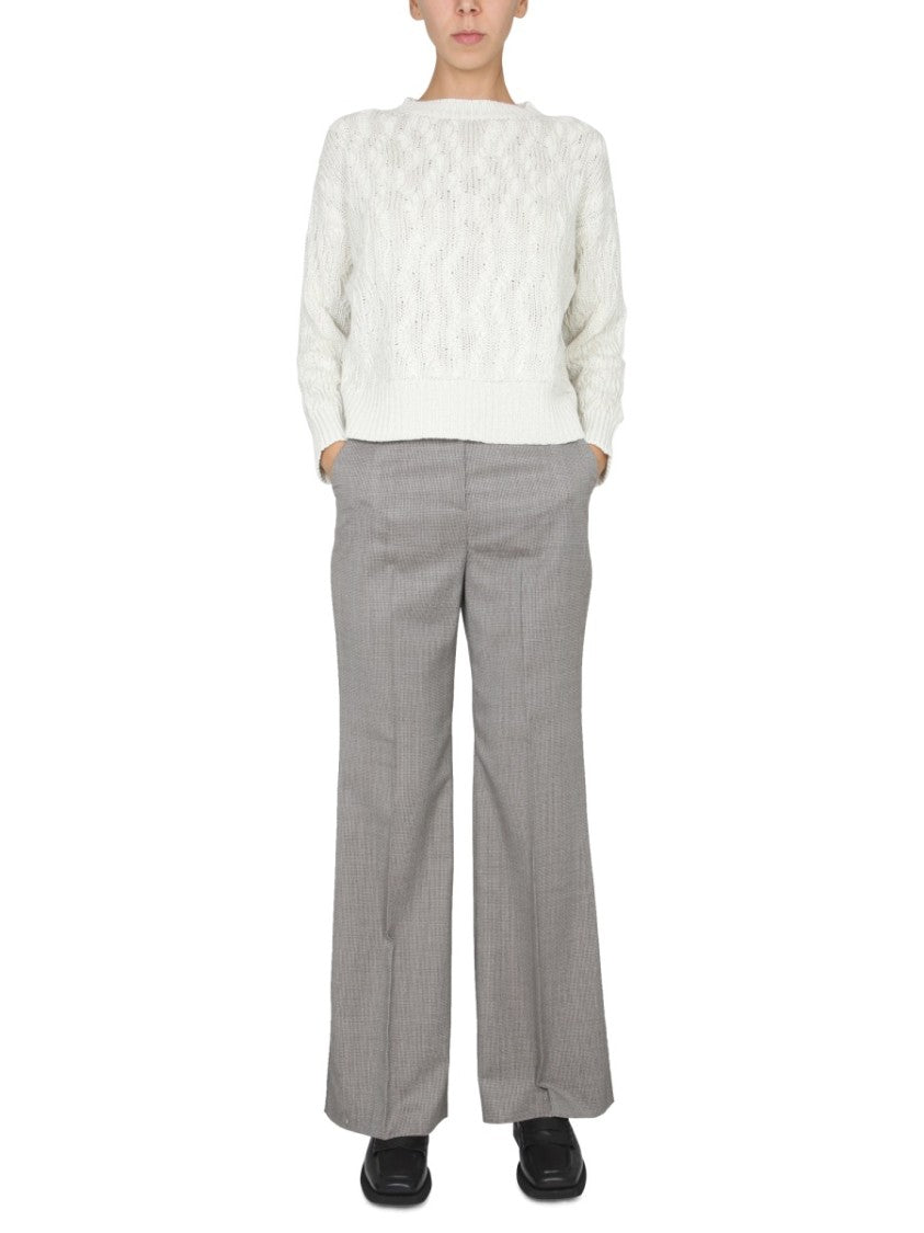 Micro Houndstooth Pants