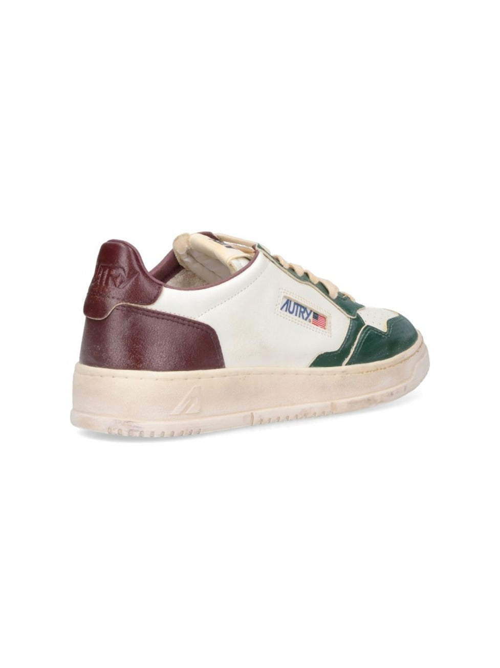 "Medalist" Low-Top Sneakers White
