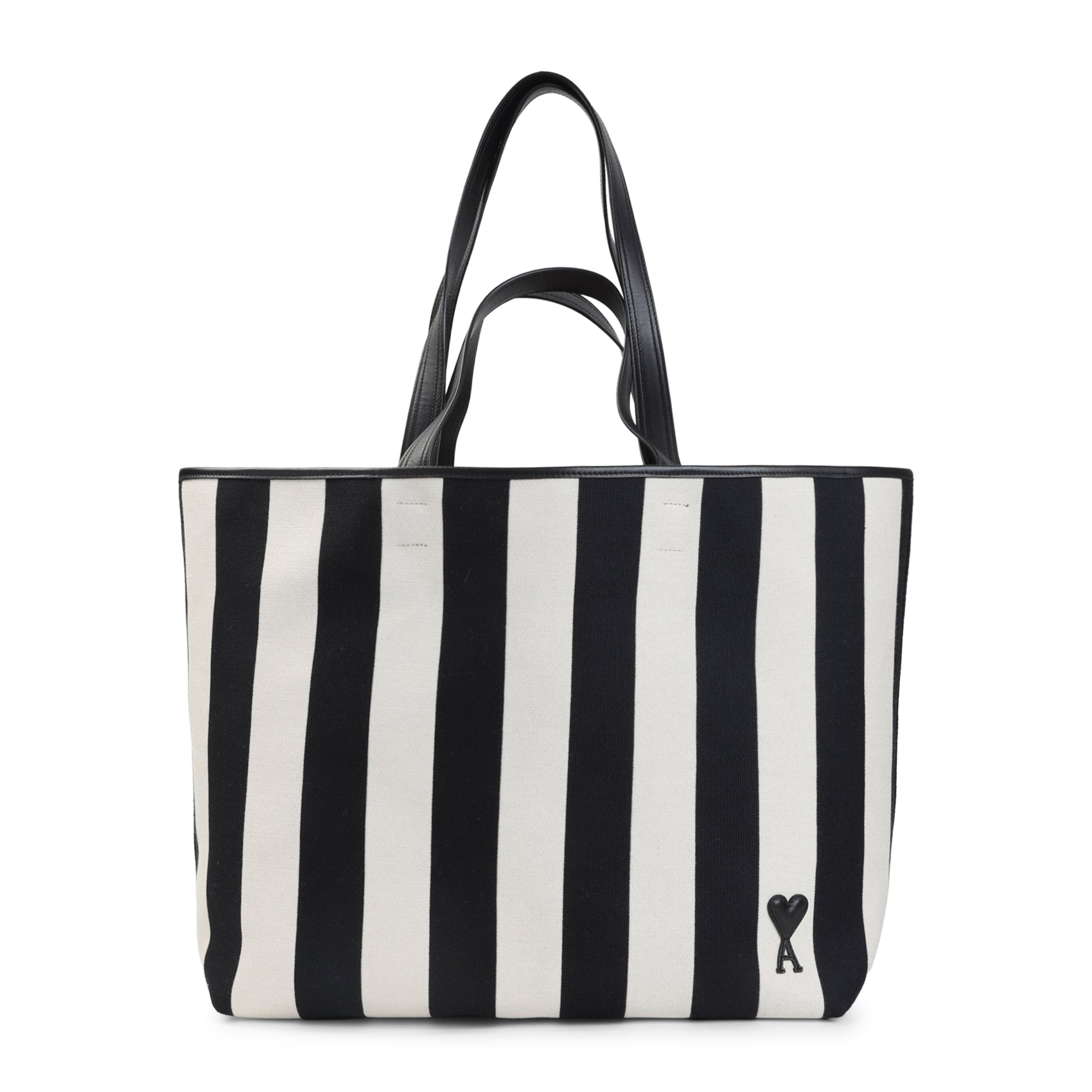 Cotton Canvas Shopper Tote Bag