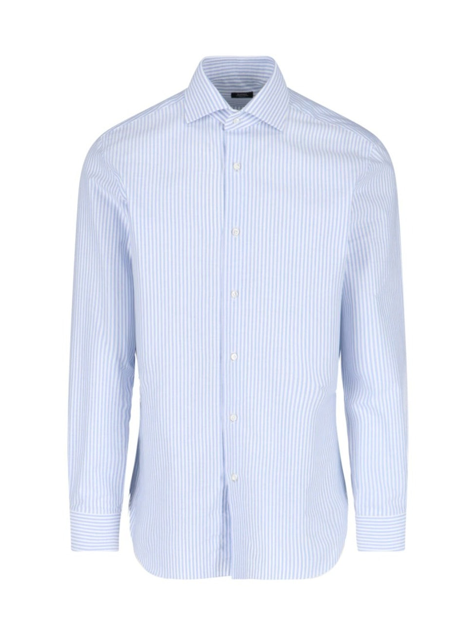 I' Stripe Shirt – Light Blue