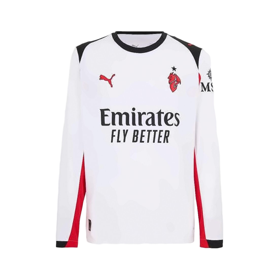 Dynamic Contrast Long-Sleeve Training Shirt