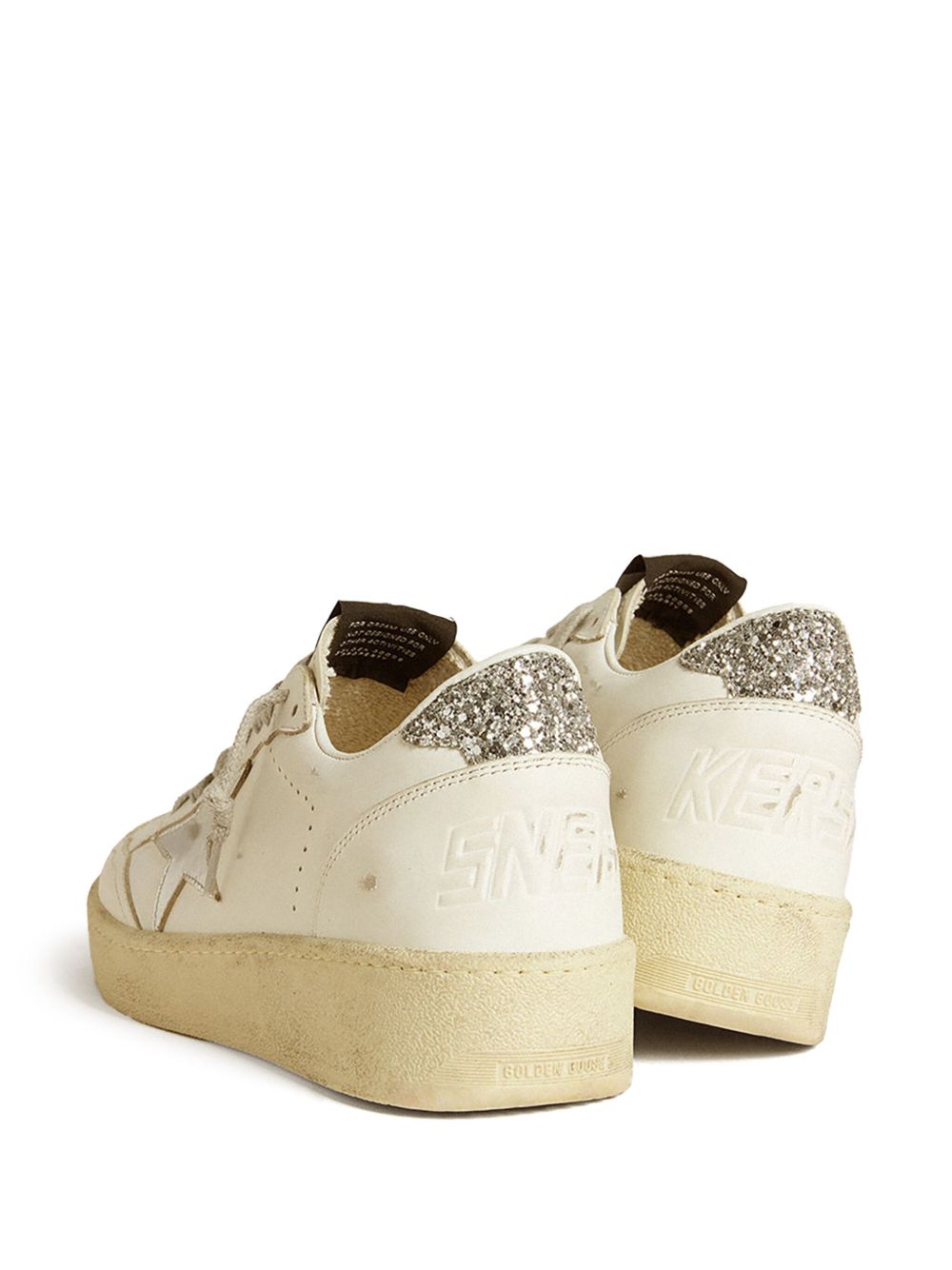 Low-Top Sneakers with Silk