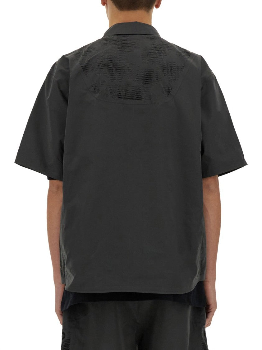 Laser Cut Short Sleeve Shirt