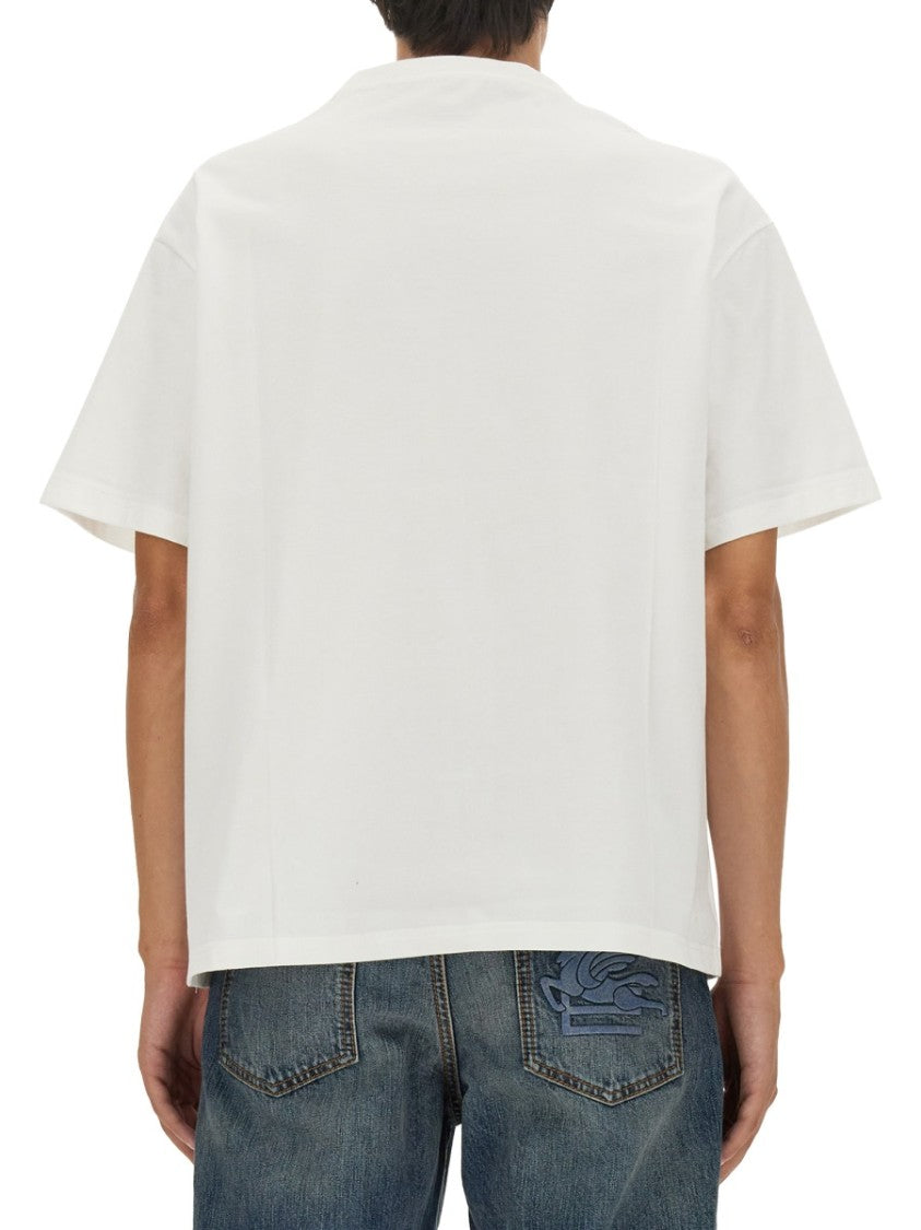 T-Shirt Featuring Pegasus Embroidery
