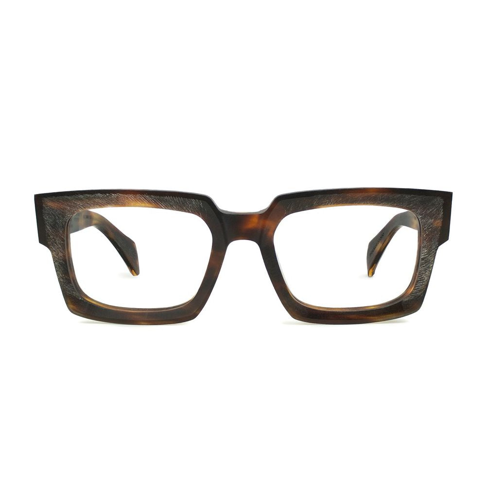 Troy Rough Bold Oversized Rectangular Sunglasses