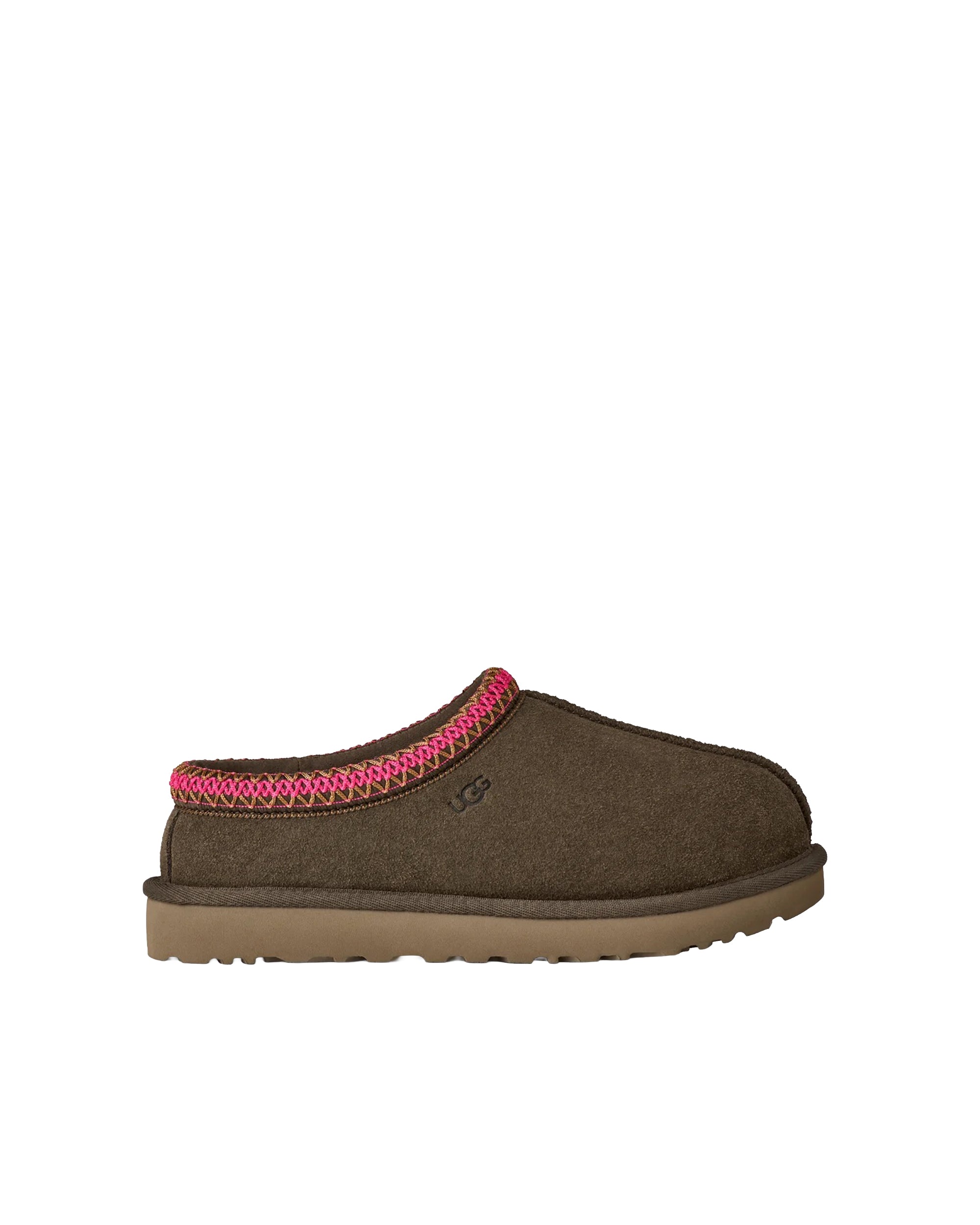 Low-Profile Clog with braid and Shearling Lining
