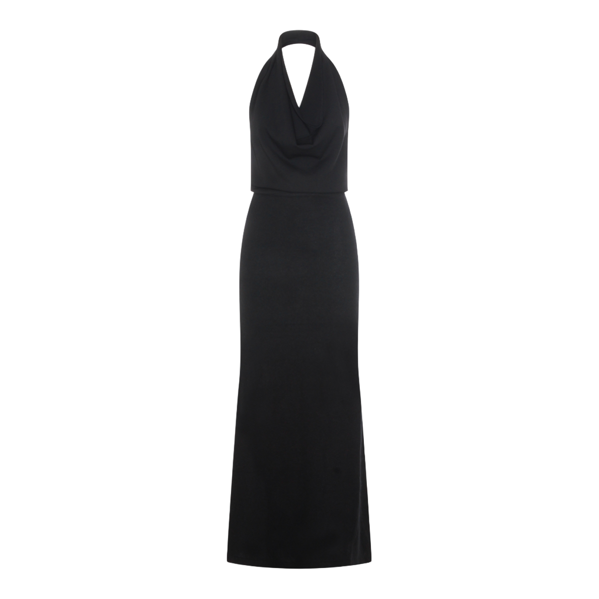 Floor-Length Halter Neck Dress