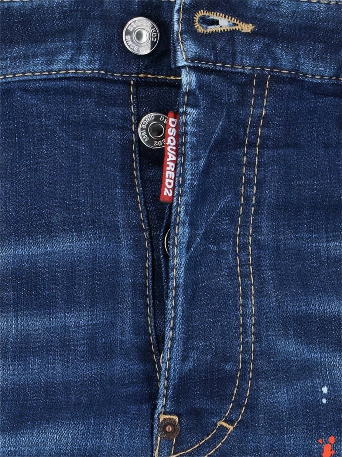 Slim Fit Denim Pants