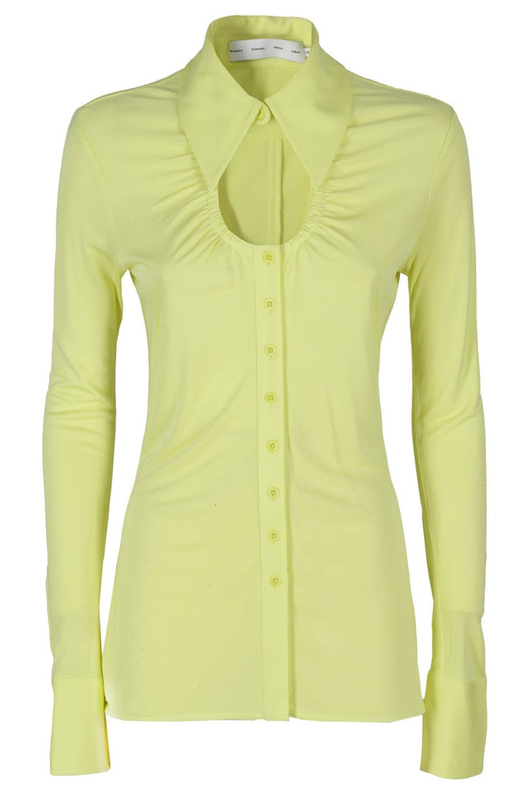 Lime Viscose Shirt