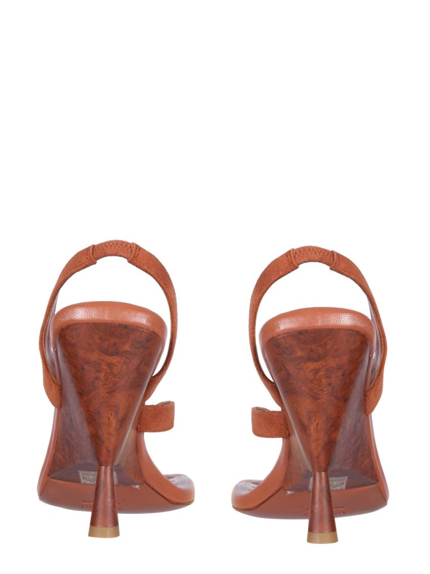 Sculpted Wedge Sandal