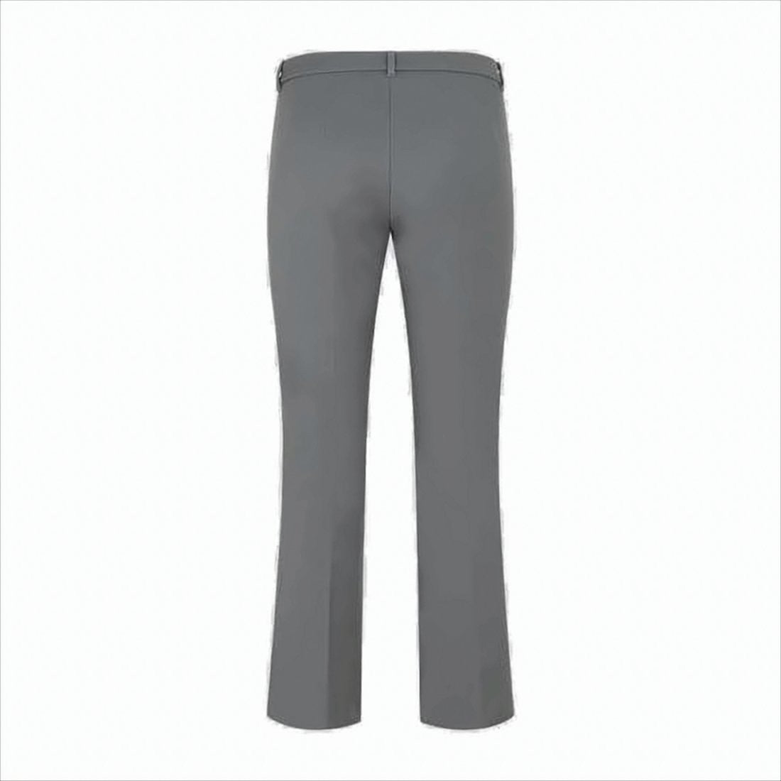 Straight-Leg Tailored Suit Pants with Mid-Rise Waist