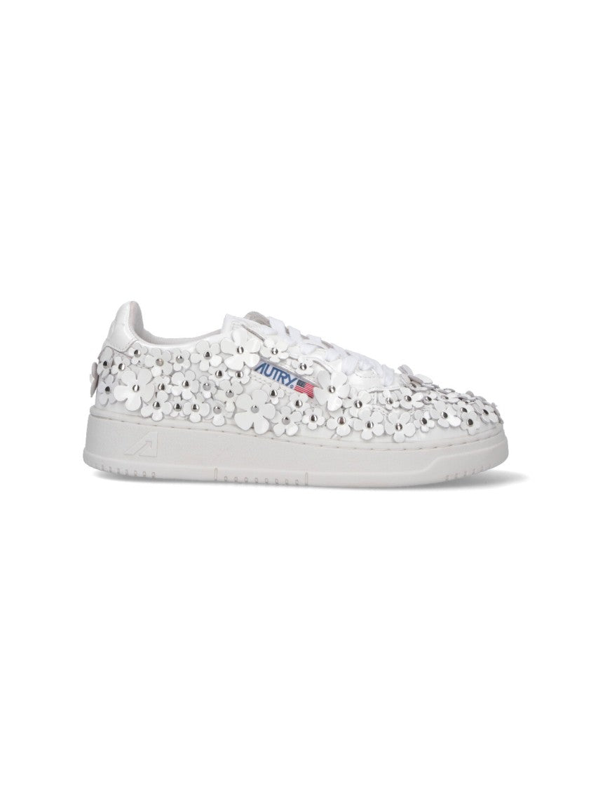 Low-Top White Sneakers