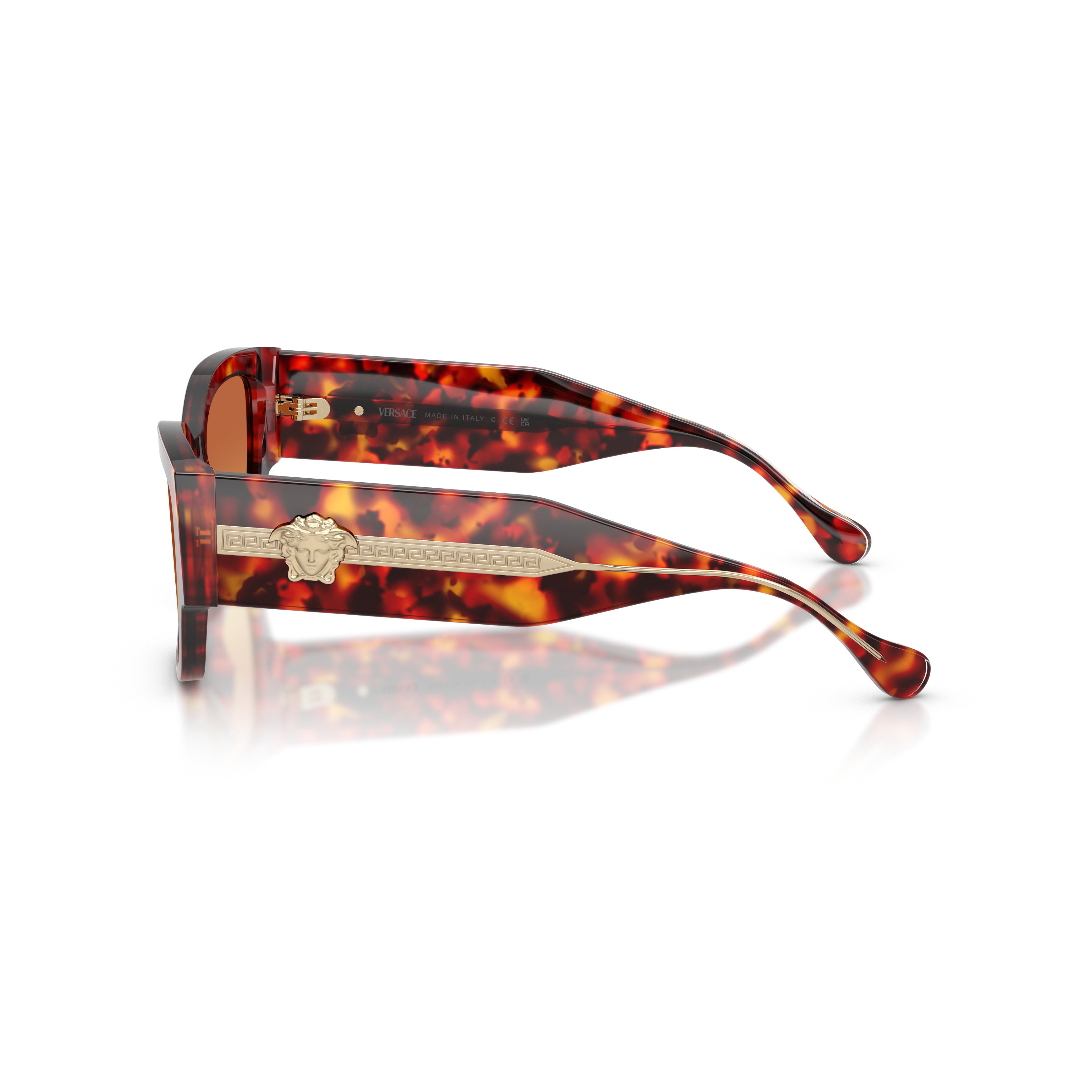 0ve4509u Oversized Square Tortoiseshell Sunglasses