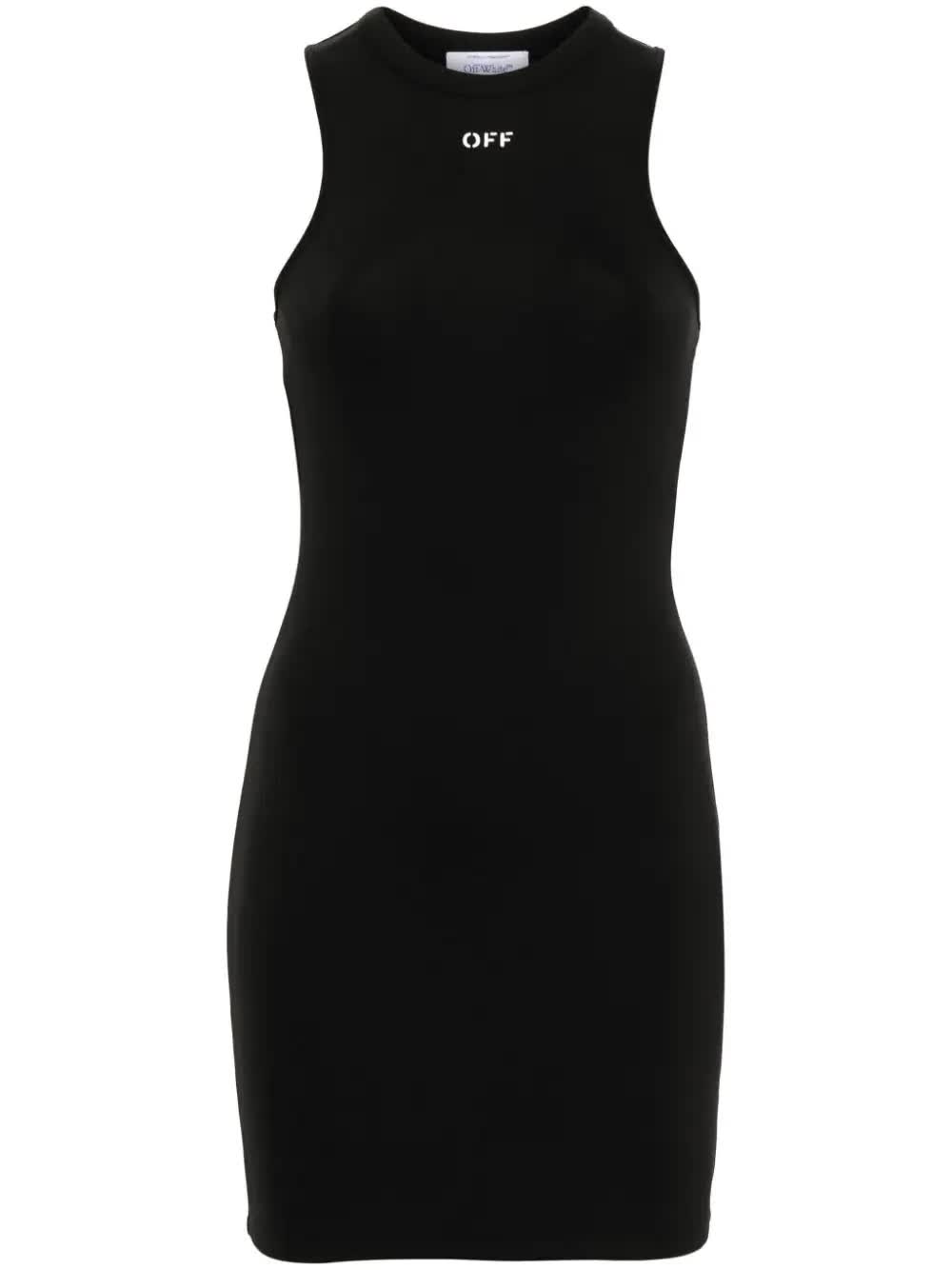Sleek Rowing Form Fitting Polyamide Mini Dress