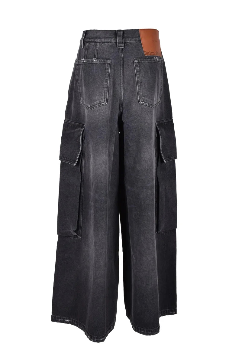 Cotton Jeans - Grey