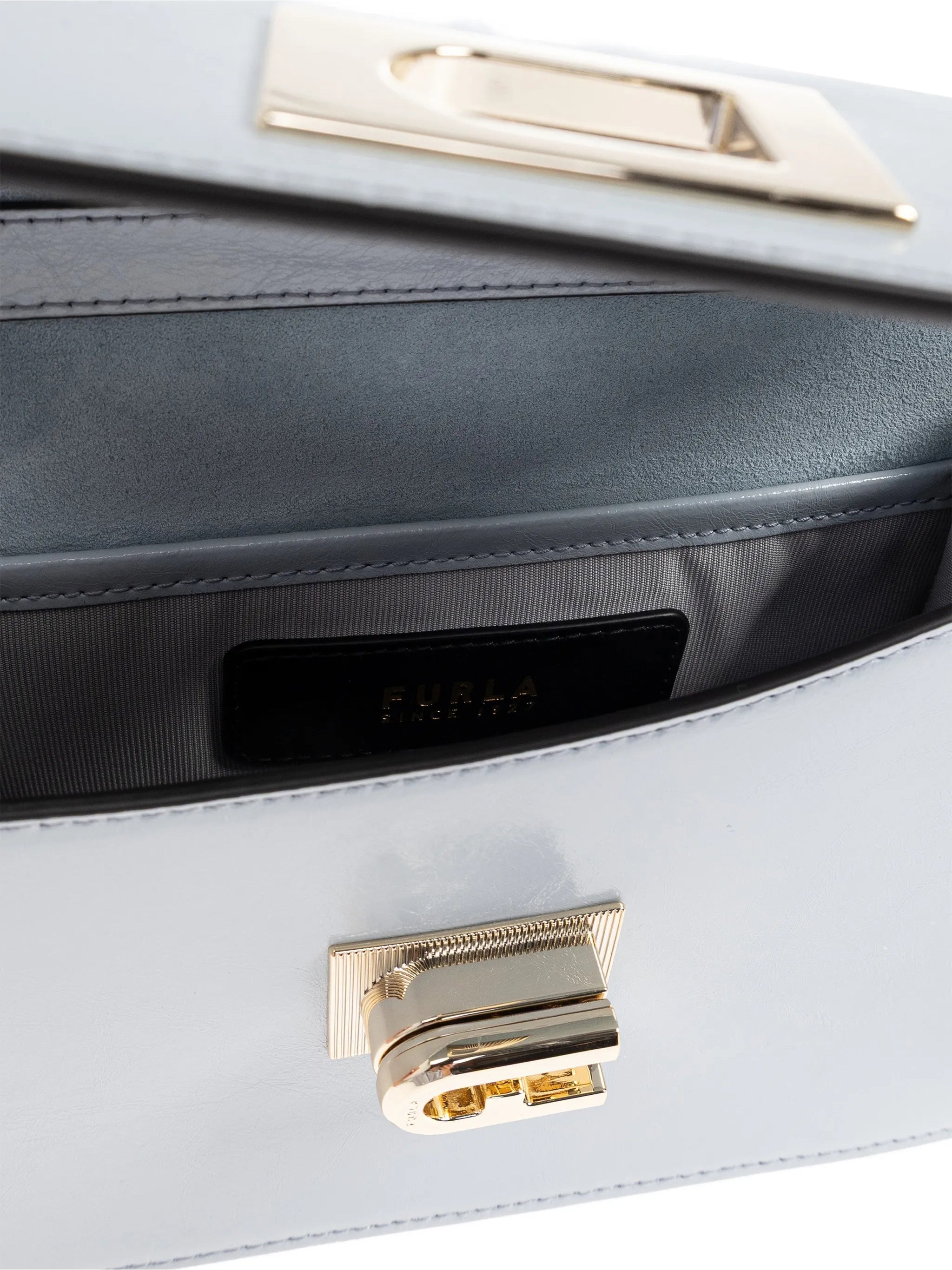 Glossy 1927 Mini Leather Structured Bag