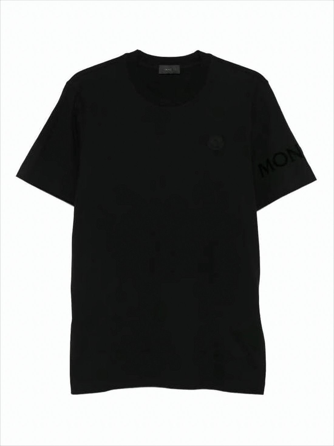 Cotton T-Shirt with Subtle Logo Patch