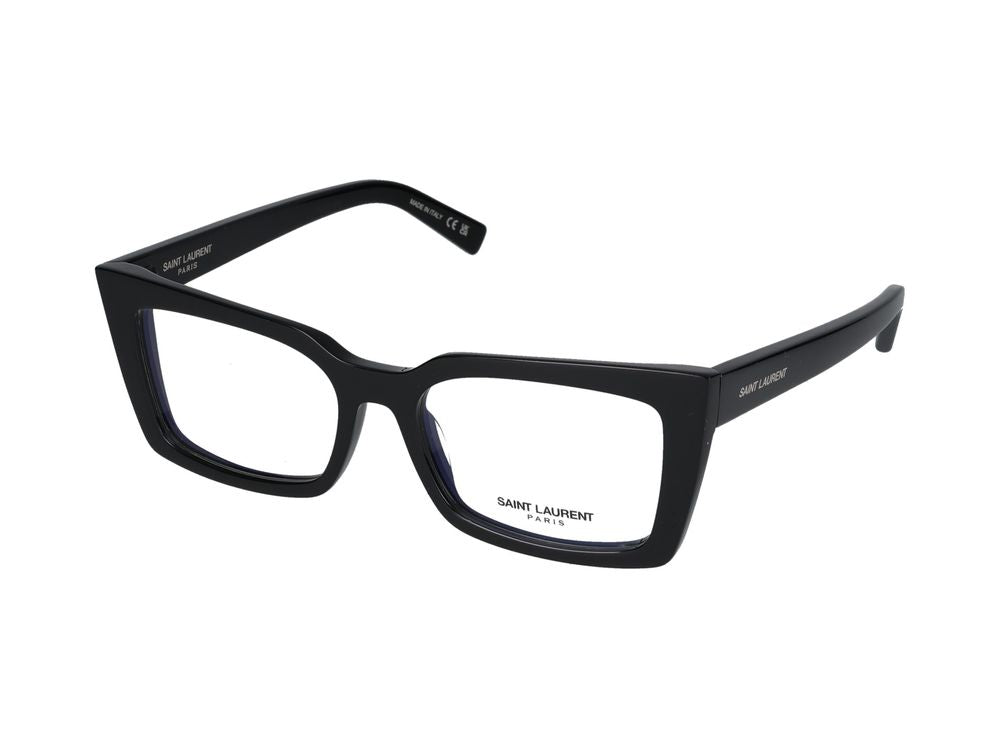 Eyeglasses Saint Laurent SL 554 001 black black transparent 54/17/140