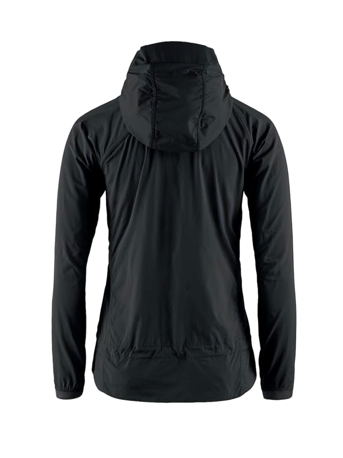 Sleek Fitted Black Jacket with Hood