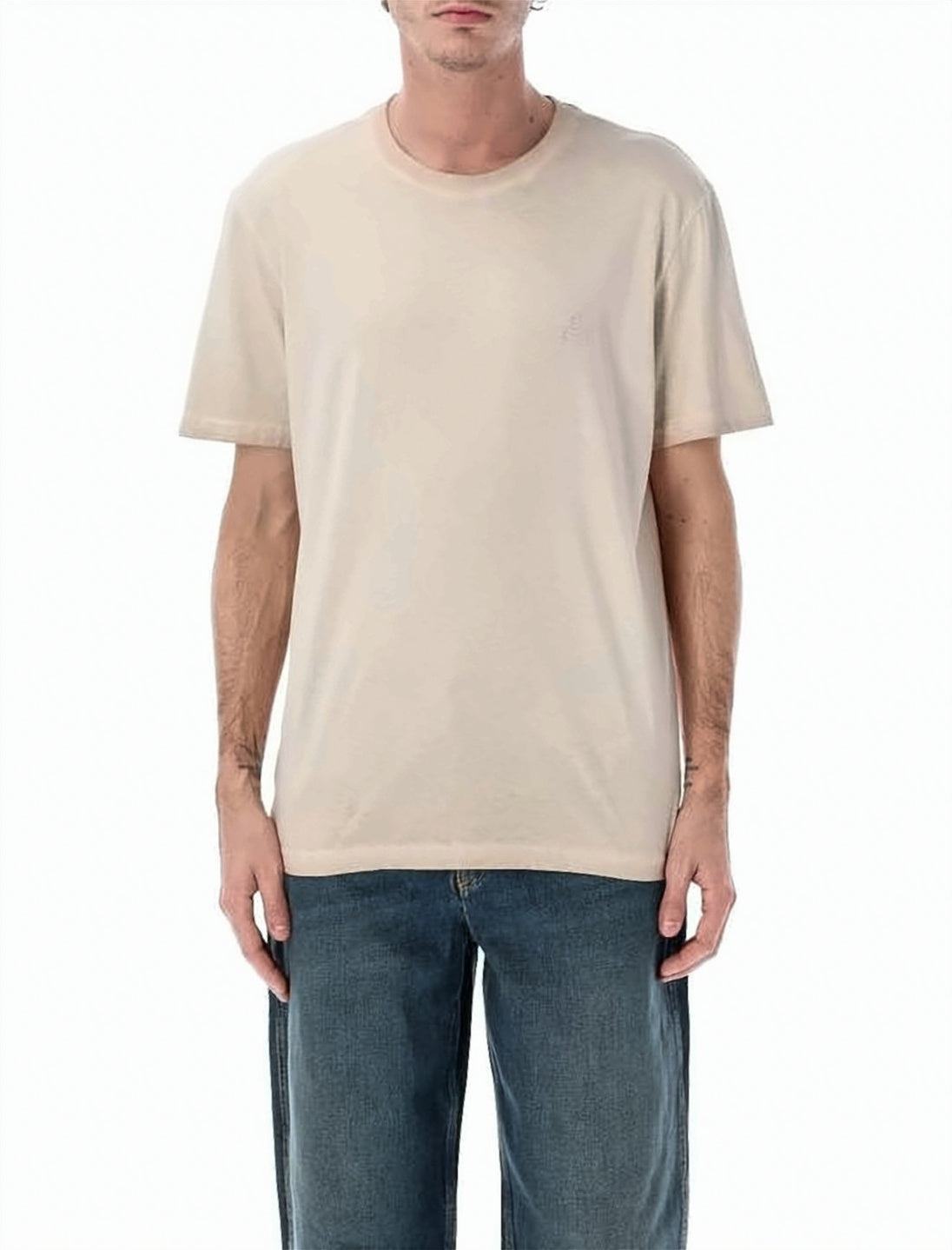 Short-Sleeved Crew Neck T-Shirt