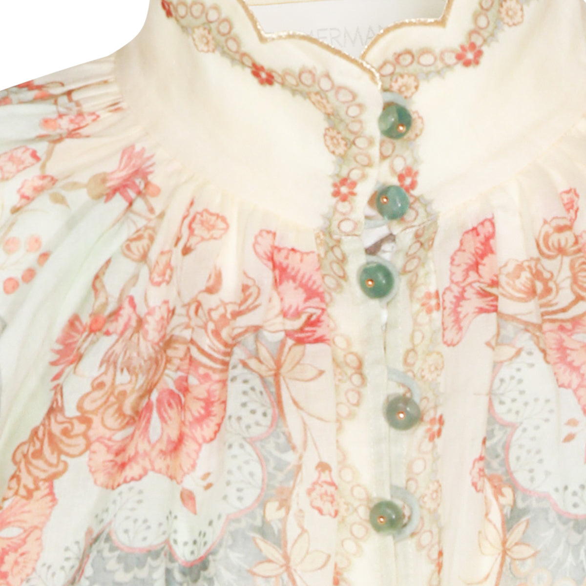 Floral Ramie Shirt