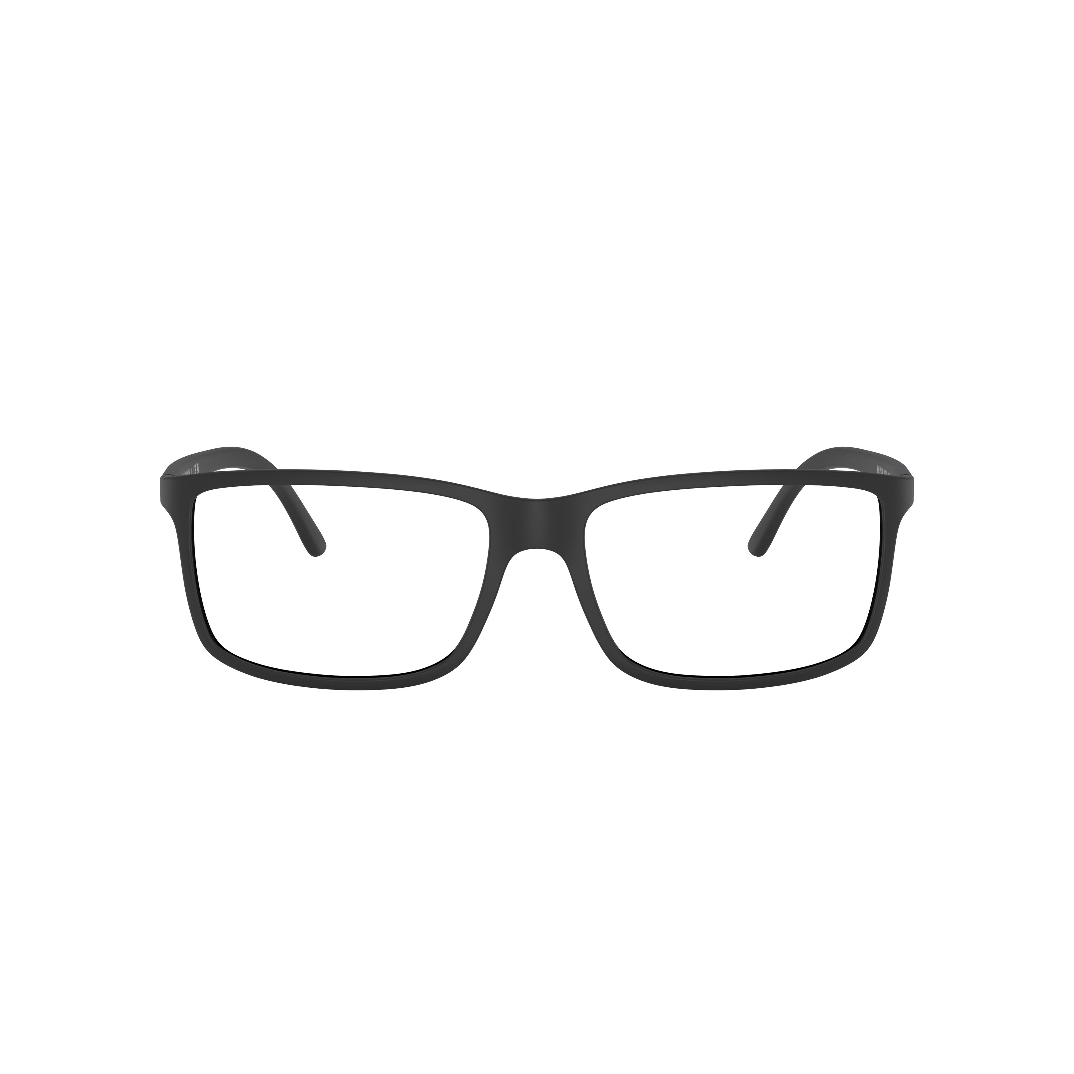 0ph2126 Rectangular Matte Black Eyeglasses