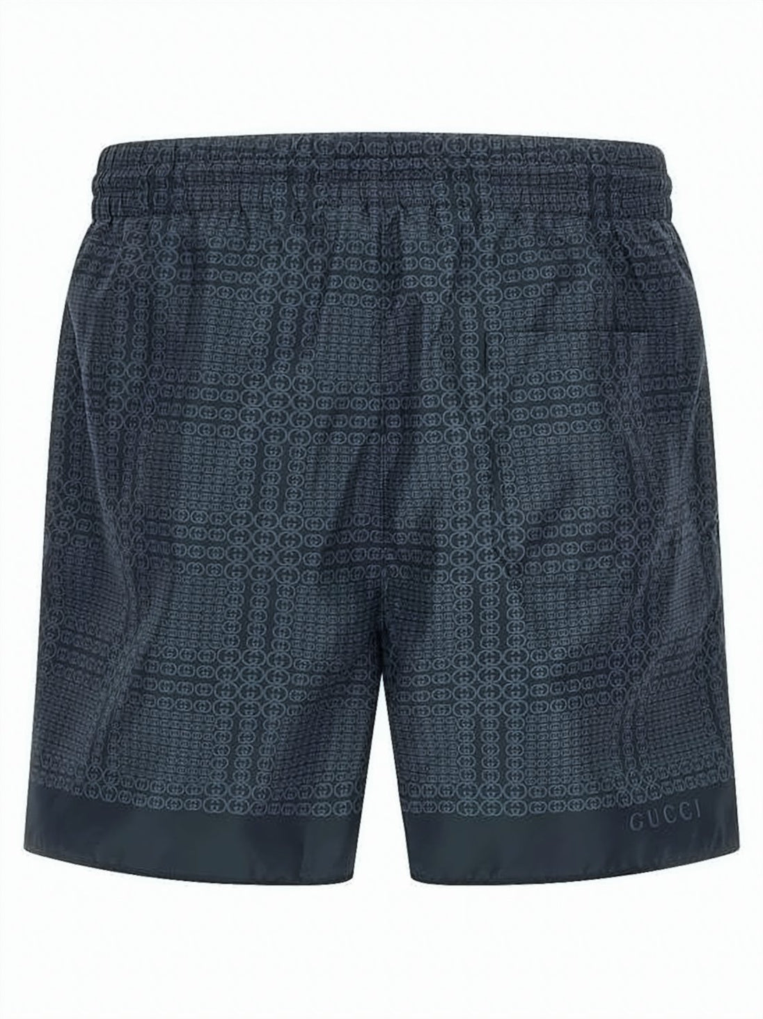 Geometric Pattern Swim Shorts