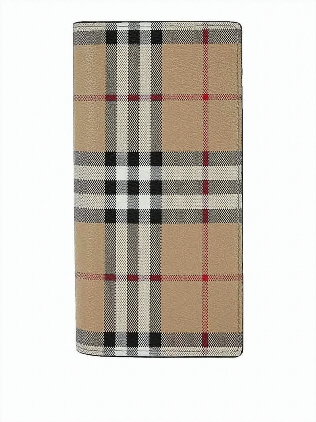 Classic Check Pattern Long Wallet