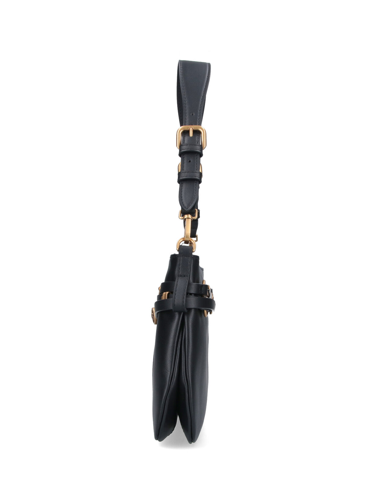 "Belt Bag" Medium Shoulder Bag – Black