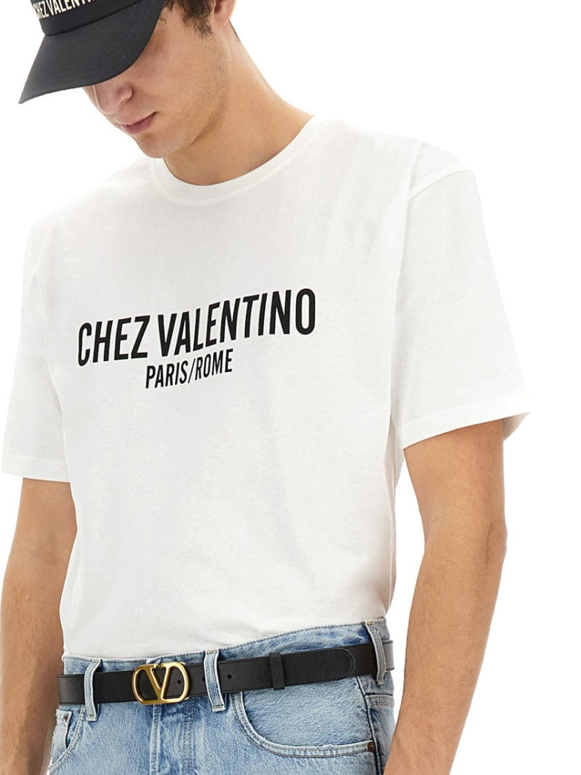 Cotton T-Shirt With Print