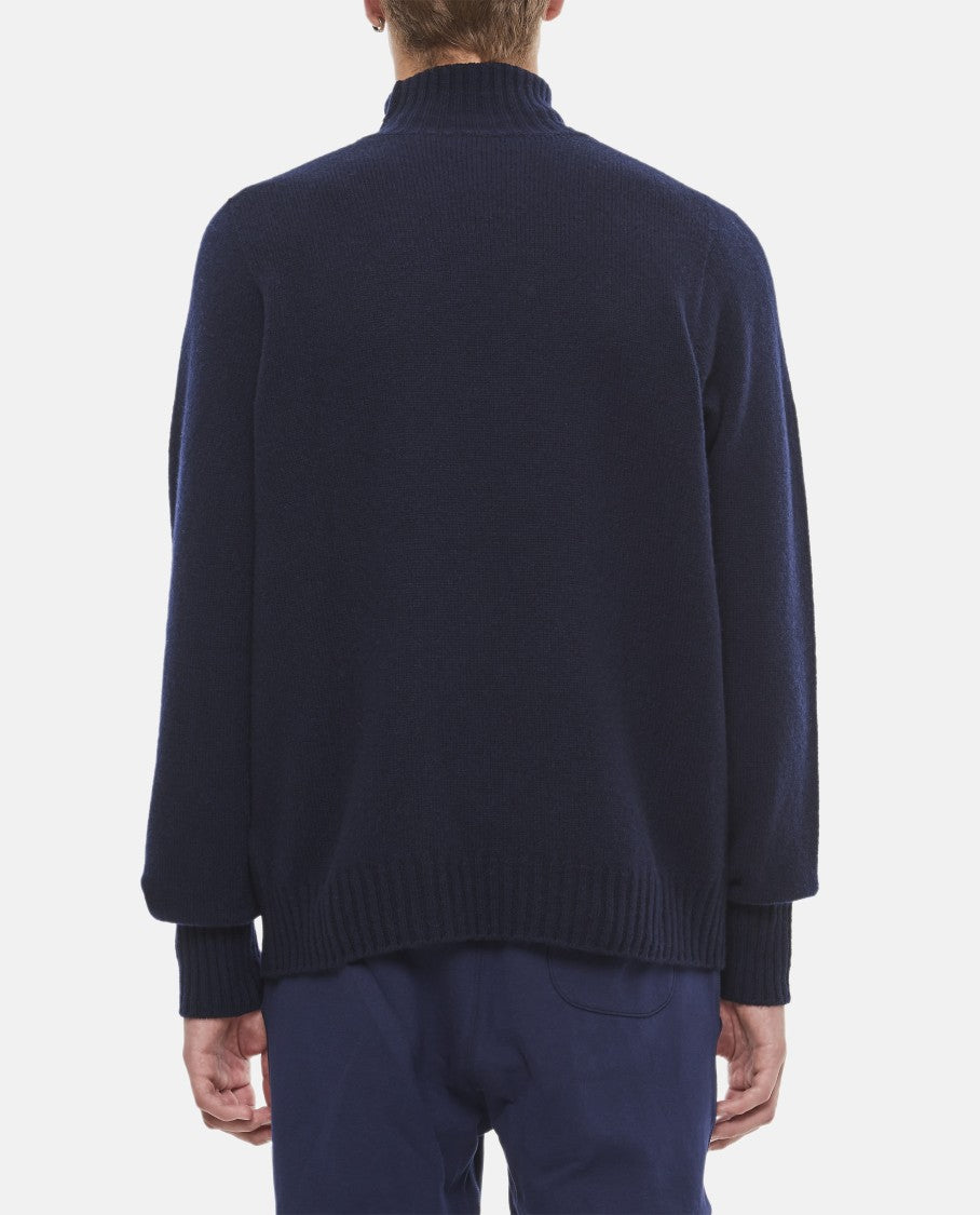High Neck Wool Sweater