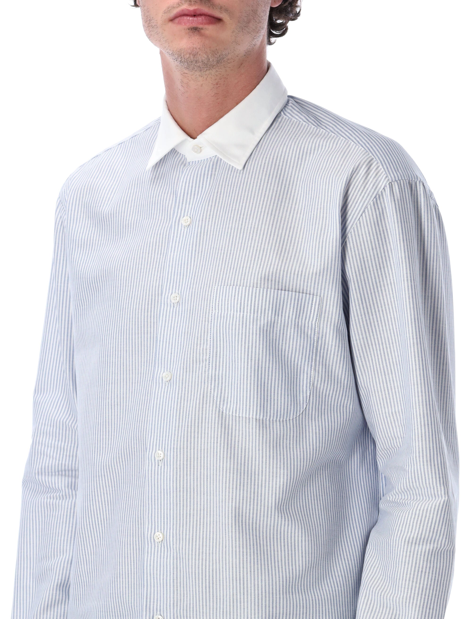 Alberto Cotton Stripe Shirt