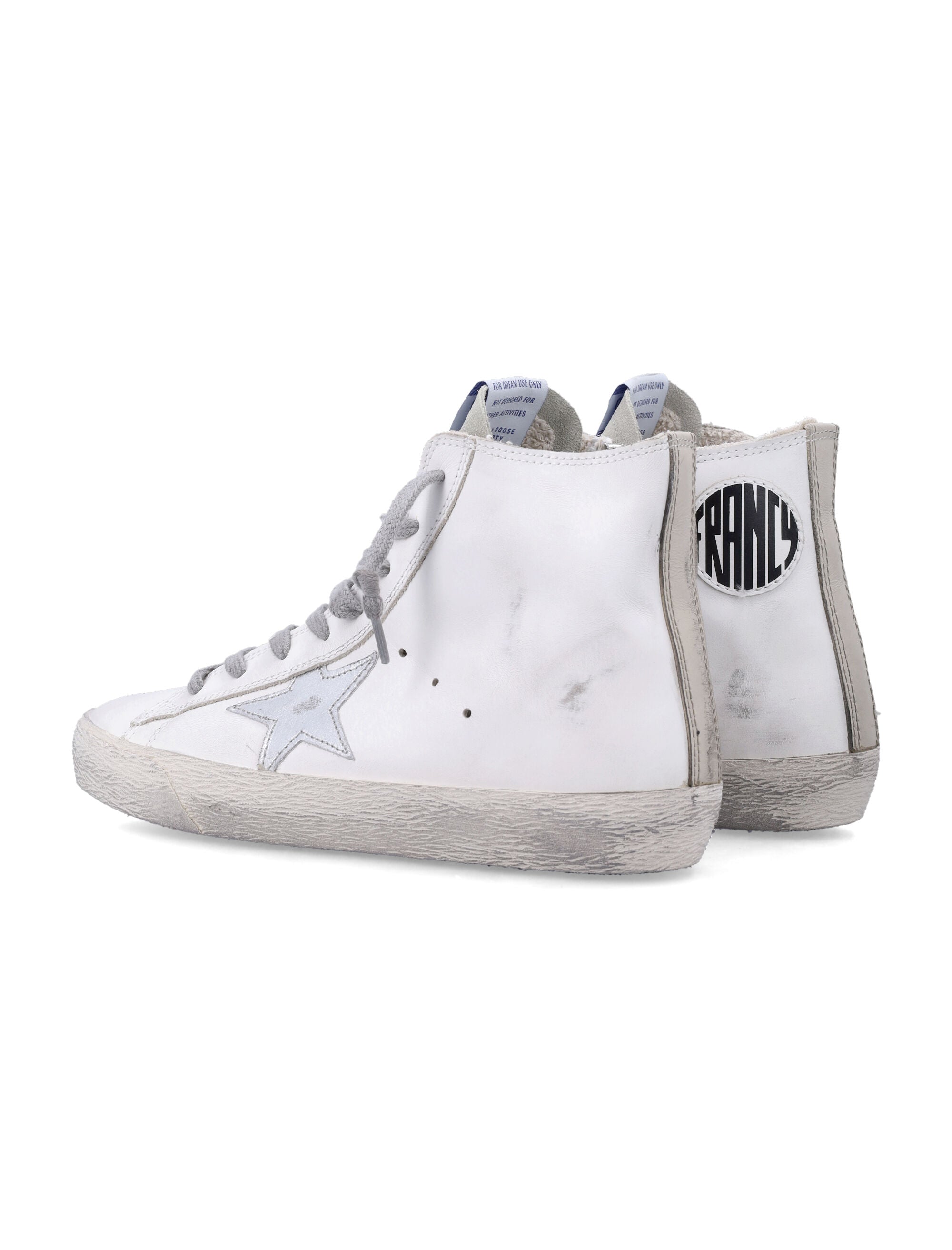 Francy Hi-Top Sneakers with Lace-Up Front